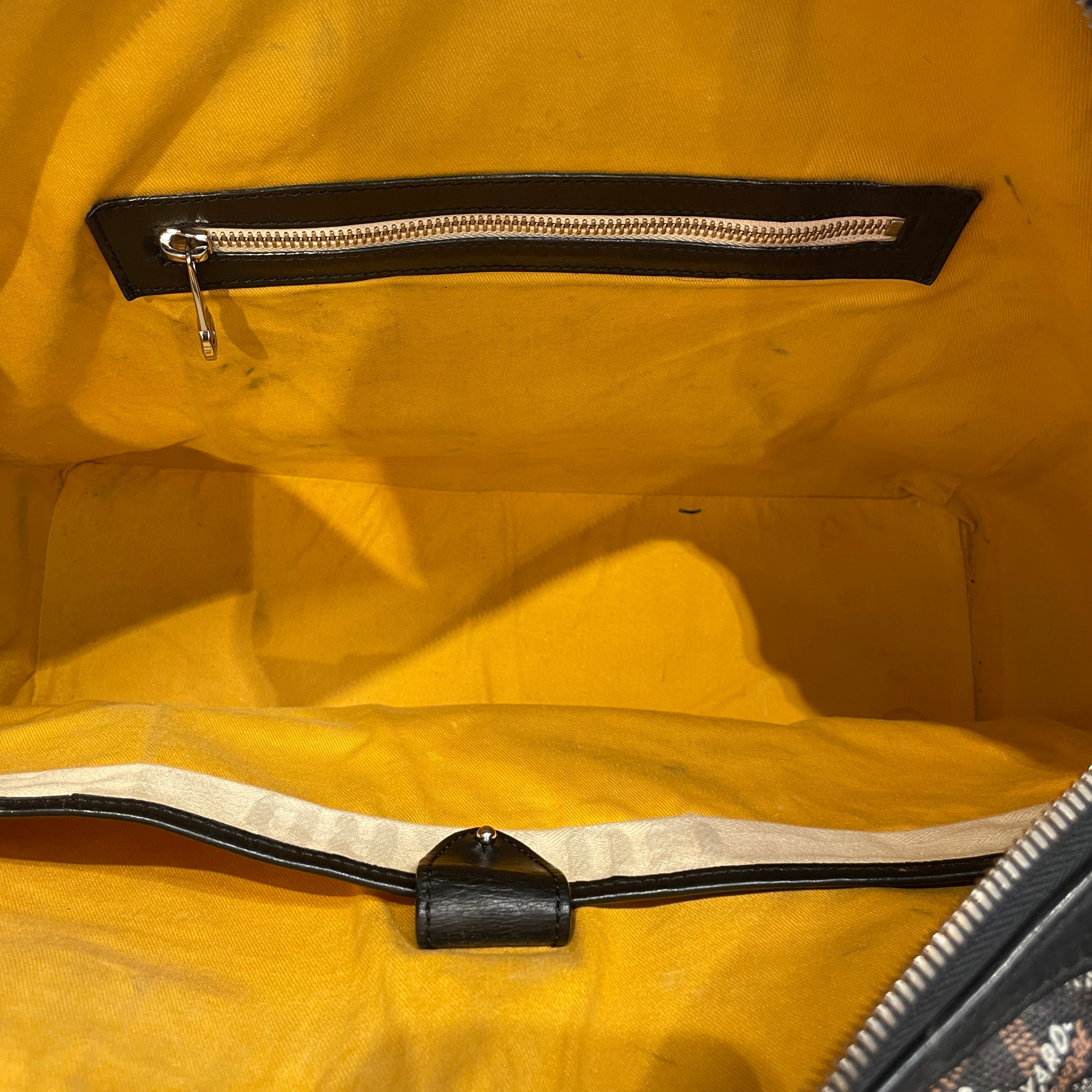 GOYARD/Briefcase/All Over Print/Leather/BLK/VICTORIA view 6