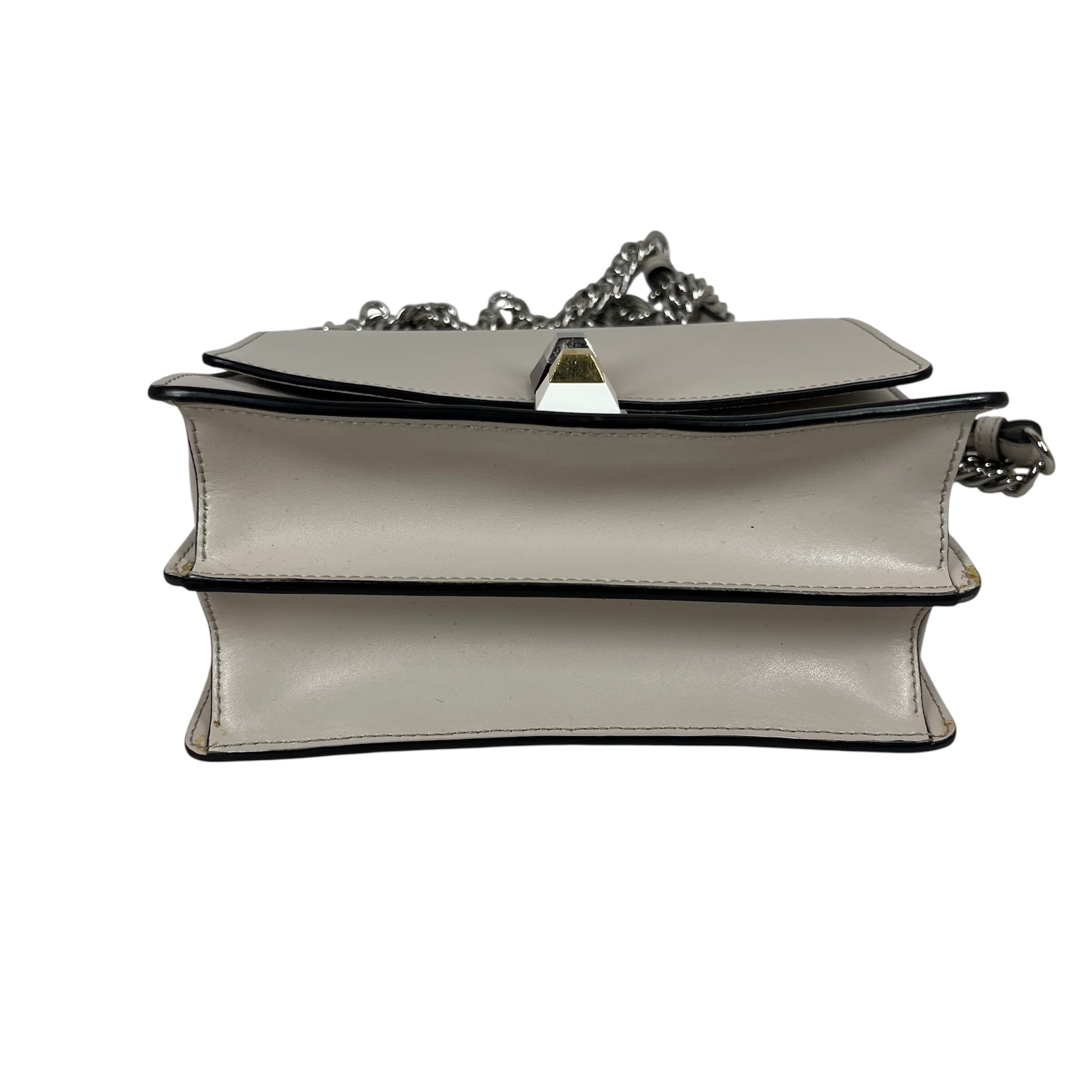 FENDI/Hand Bag/Leather/BEG/Studs Kan view 3