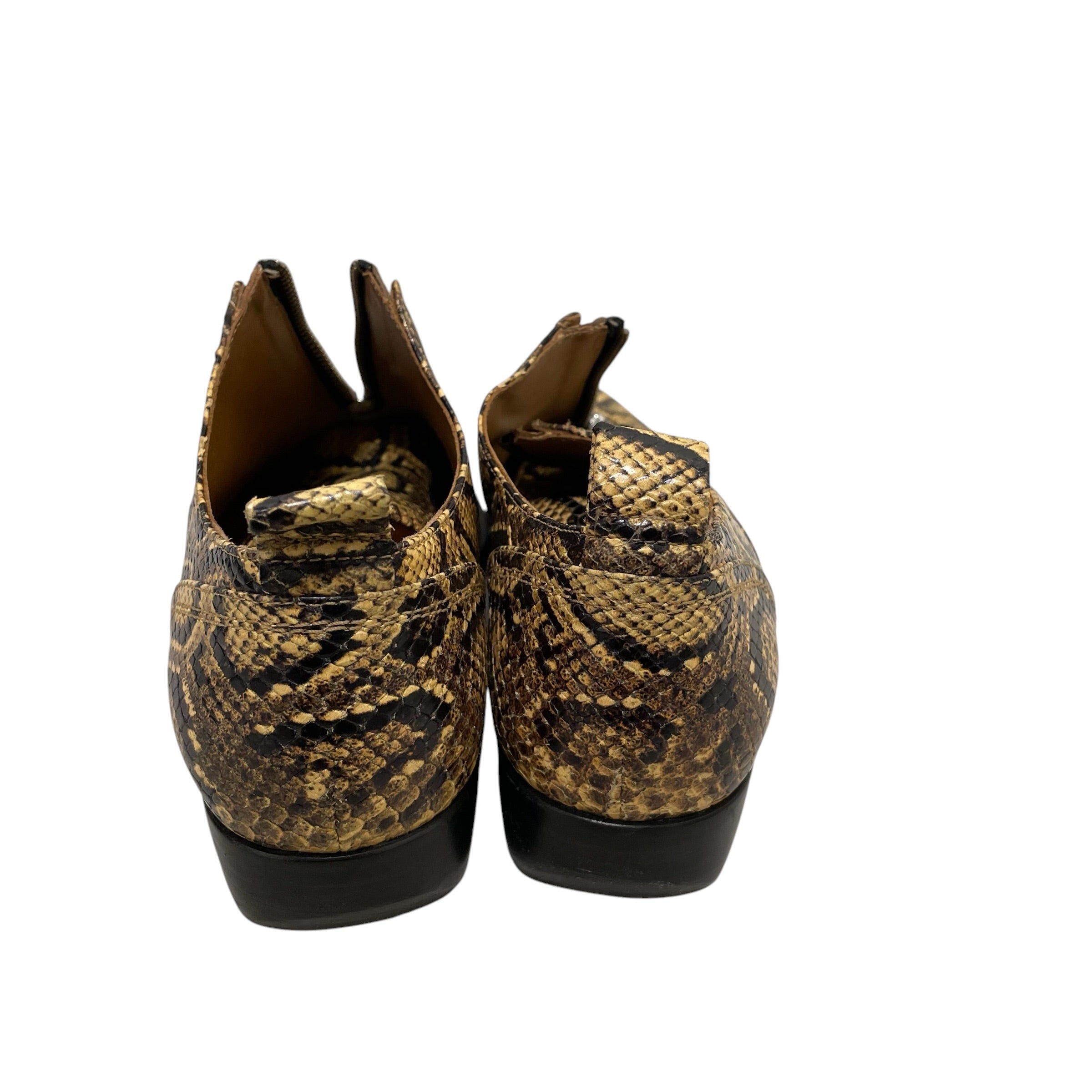 Chloe/Shoes/EU 40/Animal Pattern/Leather/YEL/SNAKESKIN WITH ZIPPER view 3