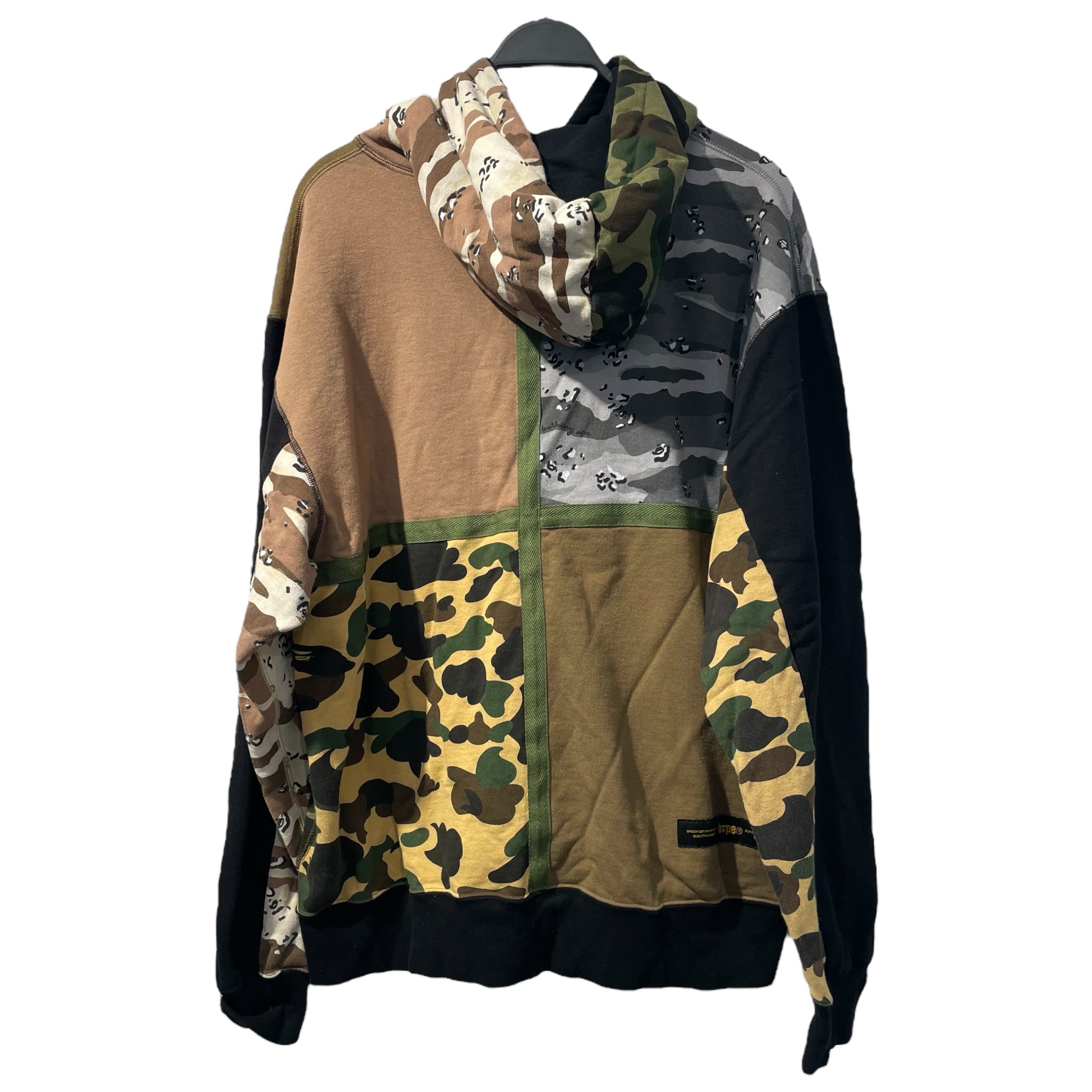A BATHING APE/Hoodie/XXL/Camouflage/Cotton/MLT/multicam pulover view 2