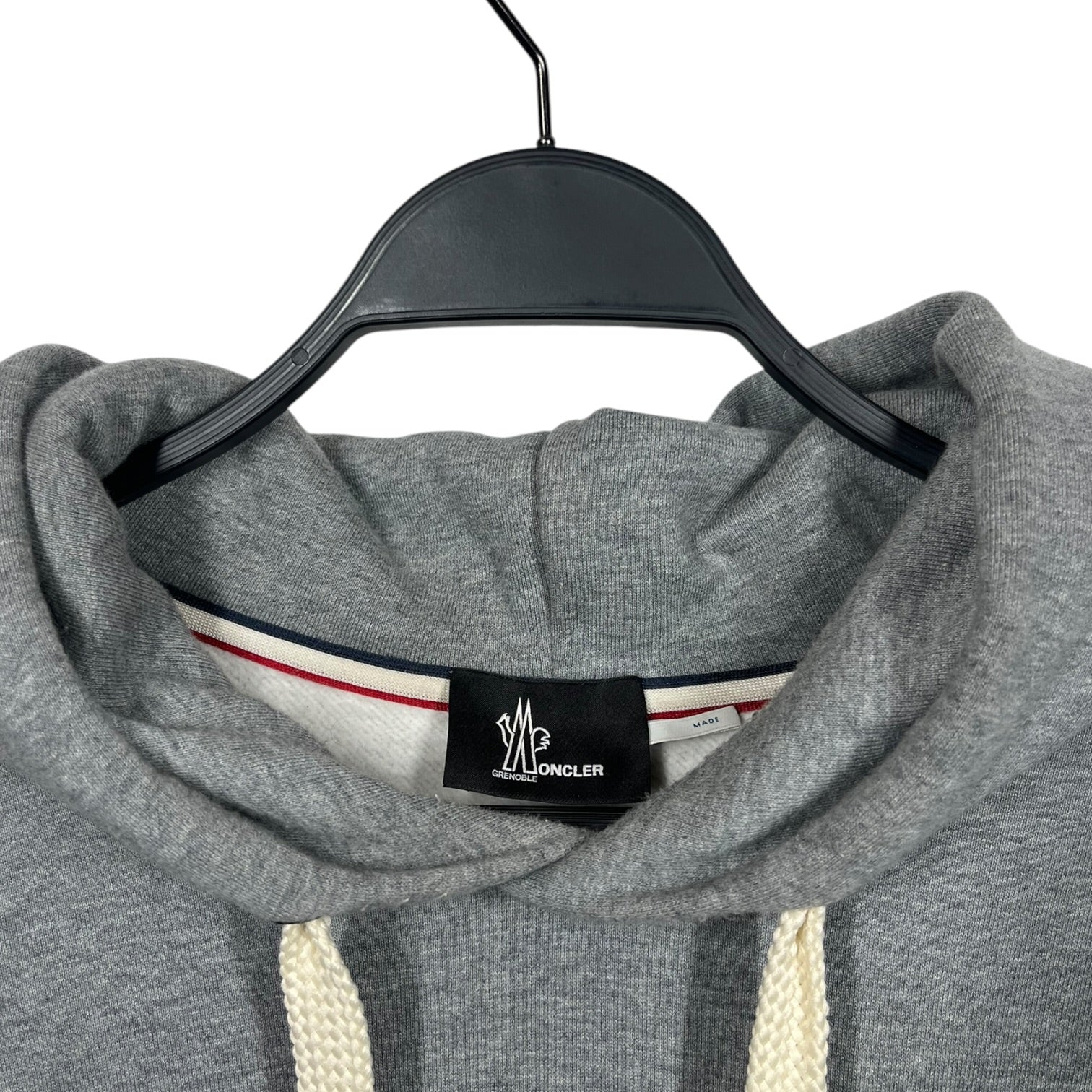 MONCLER GRENOBLE/Hoodie/XXL/Cotton/GRY/EMBROIDERED MOUNTAIN LOGO view 3