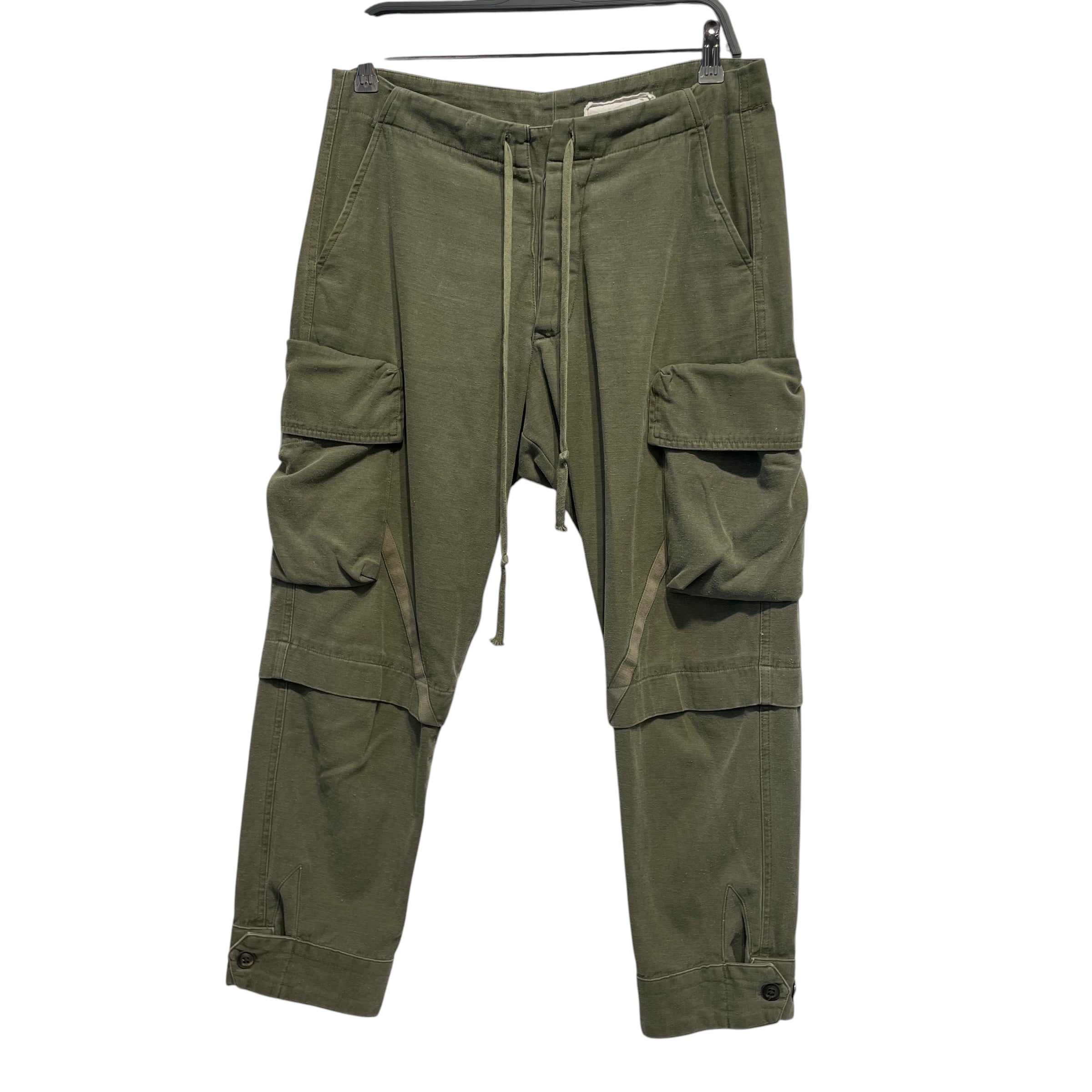 GREG LAUREN/Pants/1/Cotton/GRN/BAKER ESSENTIAL CARGO view 1