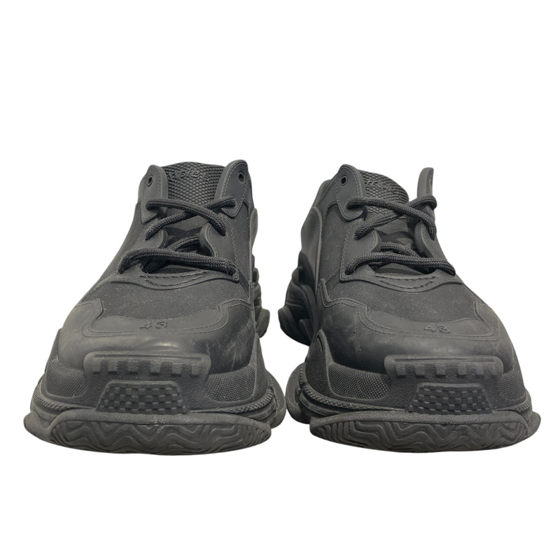 BALENCIAGA/Low-Sneakers/US 10/BLK/Triple S Mold Sneaker &