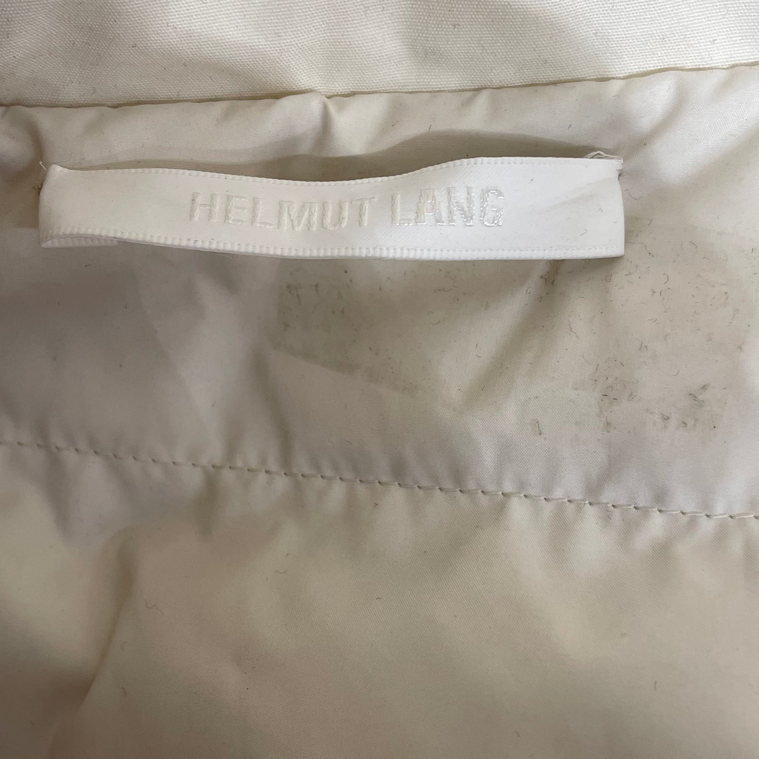 Helmut Lang/Puffer Jkt/42/Polyester/WHT/AW24 Eskimo Parka view 3
