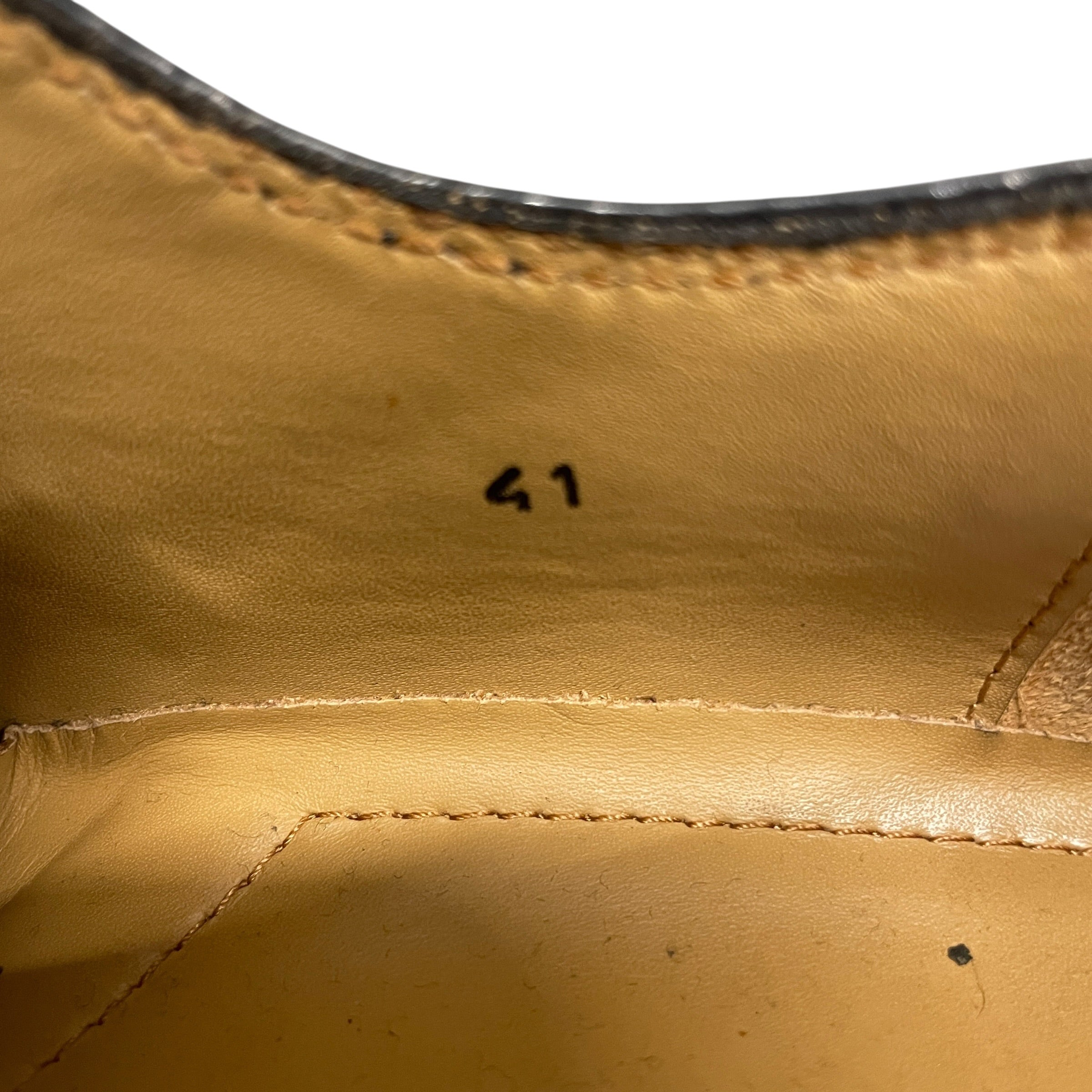 OUR LEGACY/Dress Shoes/EU 41/Leather/BLK/UNIFORM DERBY view 4