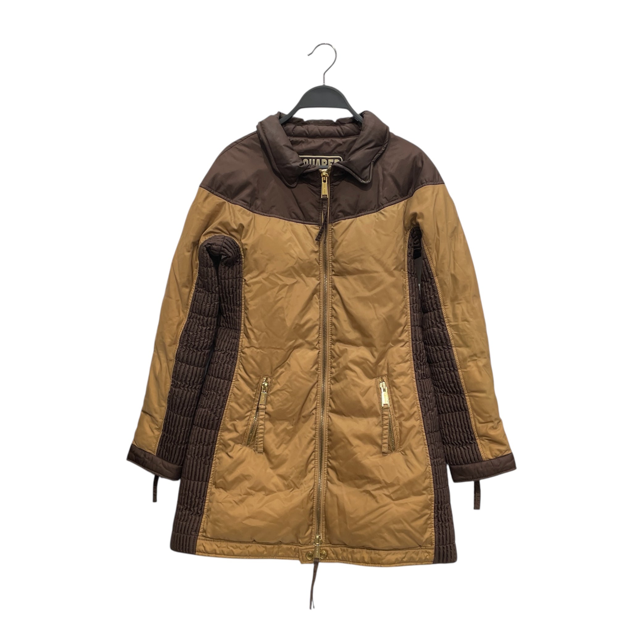 DSQUARED2/Puffer Jkt/38/Border/Polyester/CML/RIPPLED UNDER ARM SKI view 1