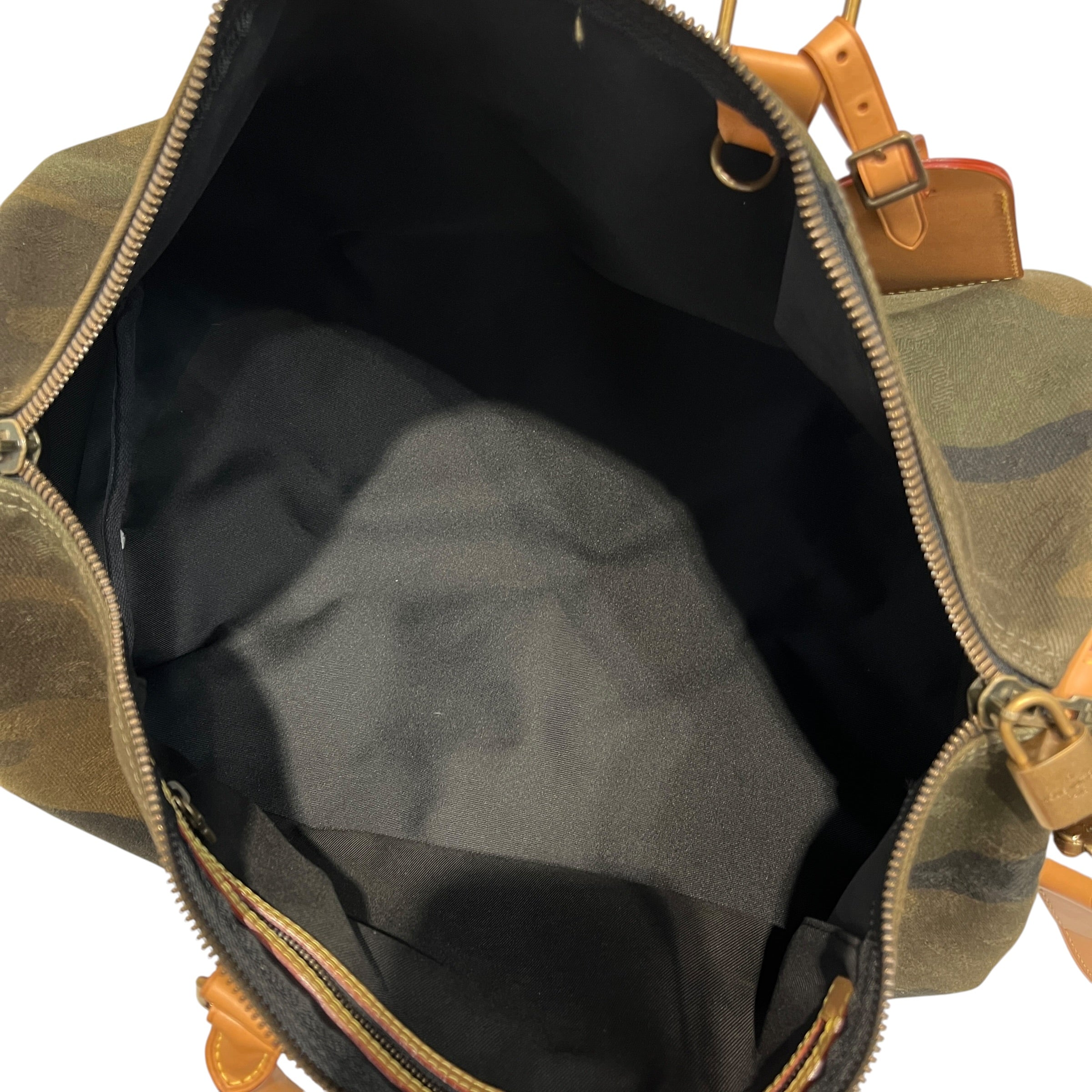 LOUIS VUITTON/Supreme/Luggage/Cotton/GRN/SUPREME SS17 CAMO KEEPALL TRAV view 8