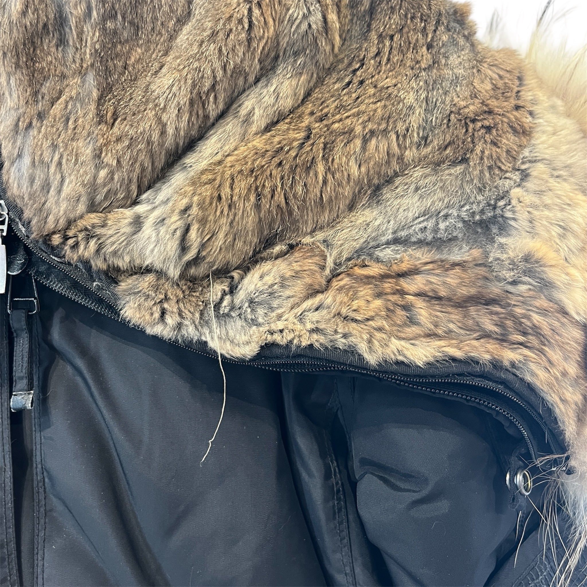 PARAJUMPERS/Jacket/M/Nylon/BLK/Parajumpers Fur Hooded Jkt view 9