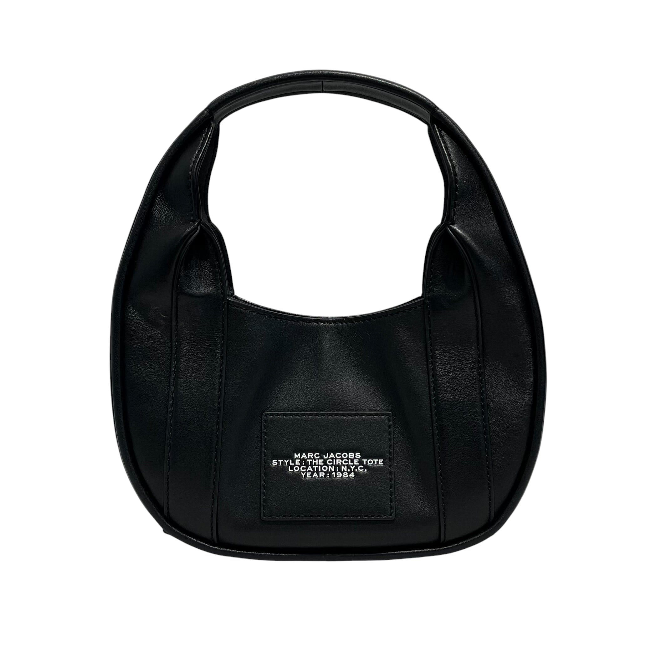 MARC BY MARC JACOBS/MOWALOLA/Hand Bag/Leather/BLK/STUDDED M view 2
