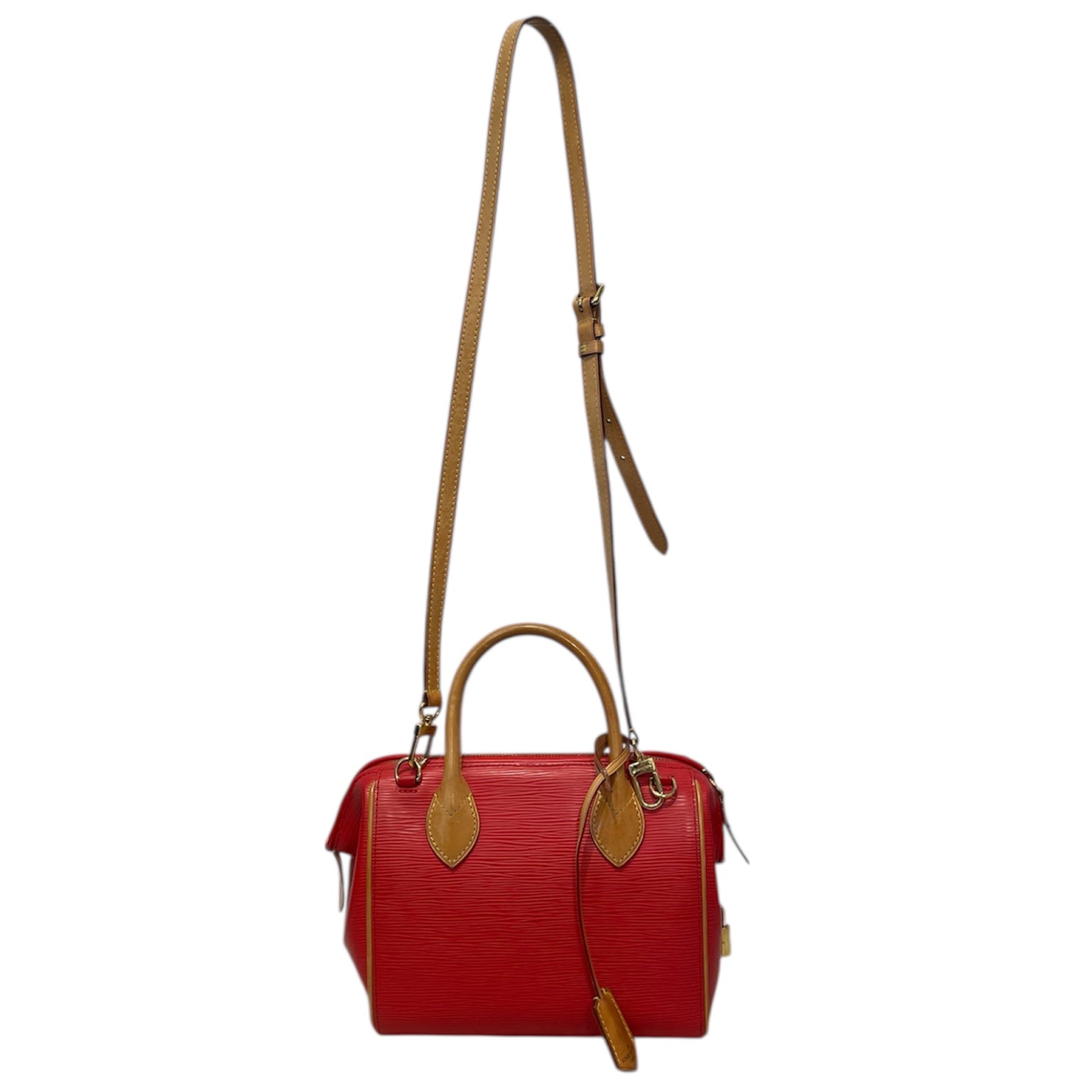 LOUIS VUITTON/Cross Body Bag/Leather/RED/EPI DOCK view 2