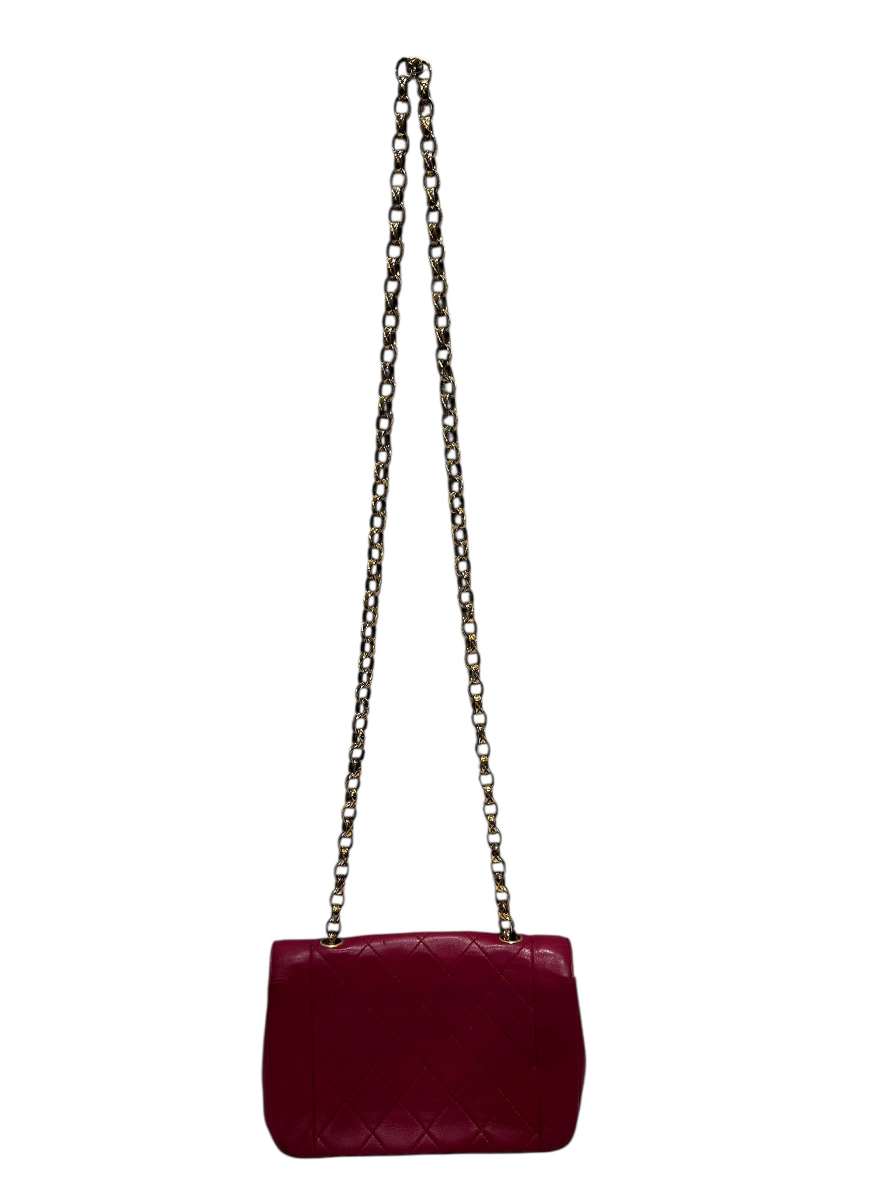 CHANEL/Cross Body Bag/Leather/PNK/ view 2