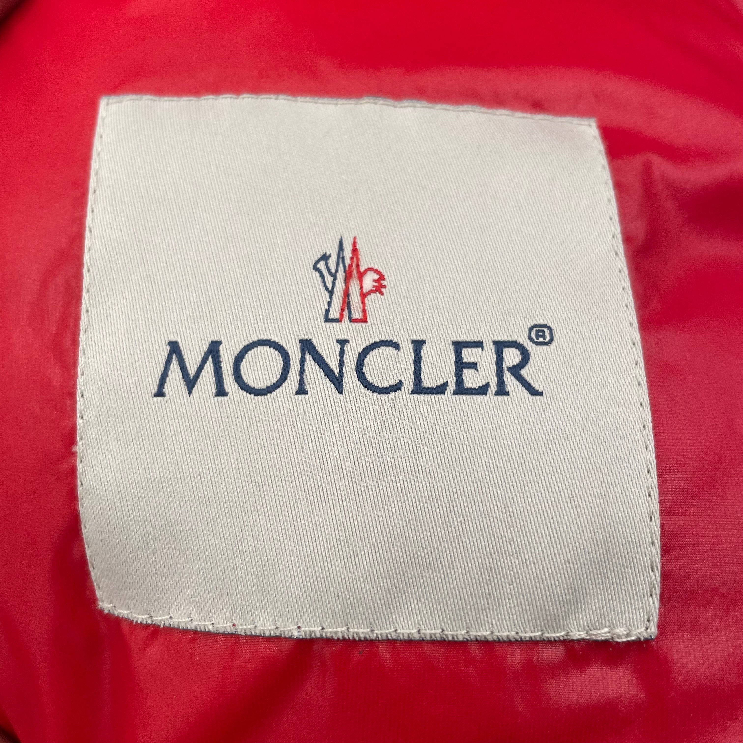 MONCLER/Duffle Coat/Nylon/RED/ view 3