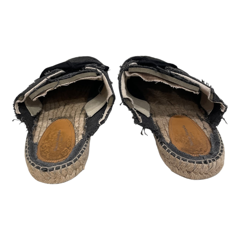 Maison Margiela/Espadrilles/EU 43/Cotton/GRY/U-Tip/REPLICA ESPADRILLES
