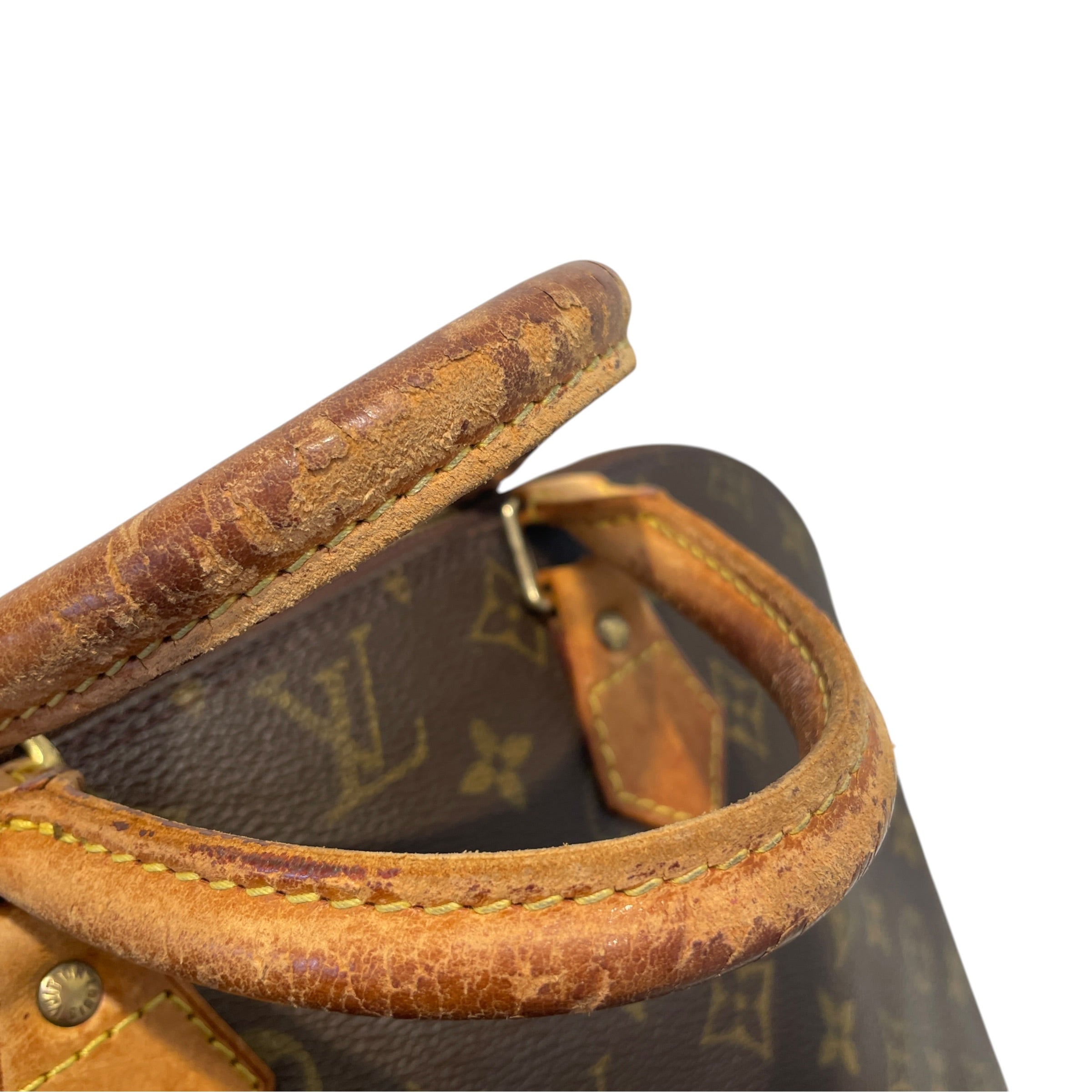 LOUIS VUITTON/Hand Bag/Monogram/Leather/BRW/Alma Handbag view 10