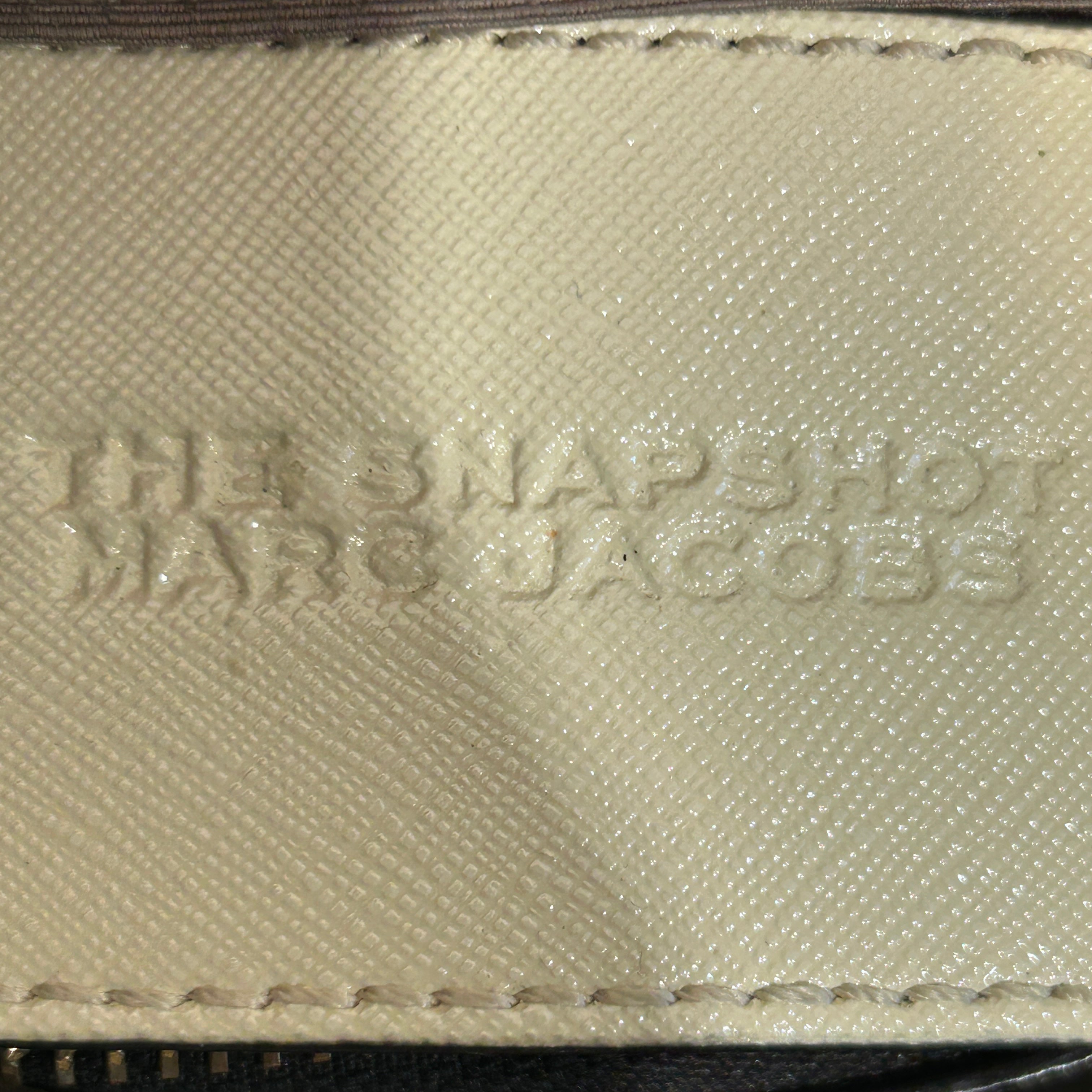 MARC JACOBS/Cross Body Bag/Leather/CRM/Snapshot Bag view 6