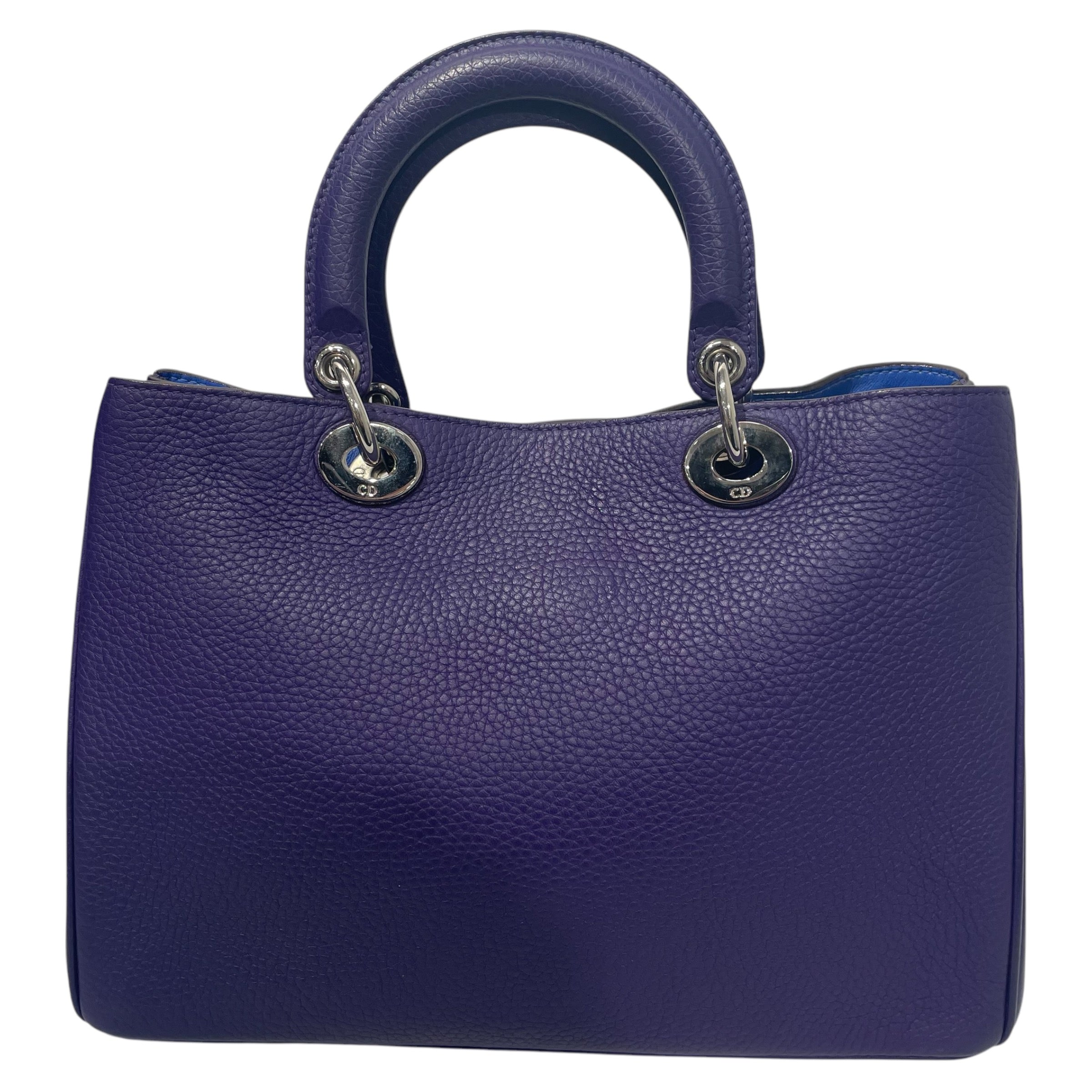 Christian Dior/Tote Bag/Monogram/Leather/PPL/PEBBLED DIORISSIMO view 2