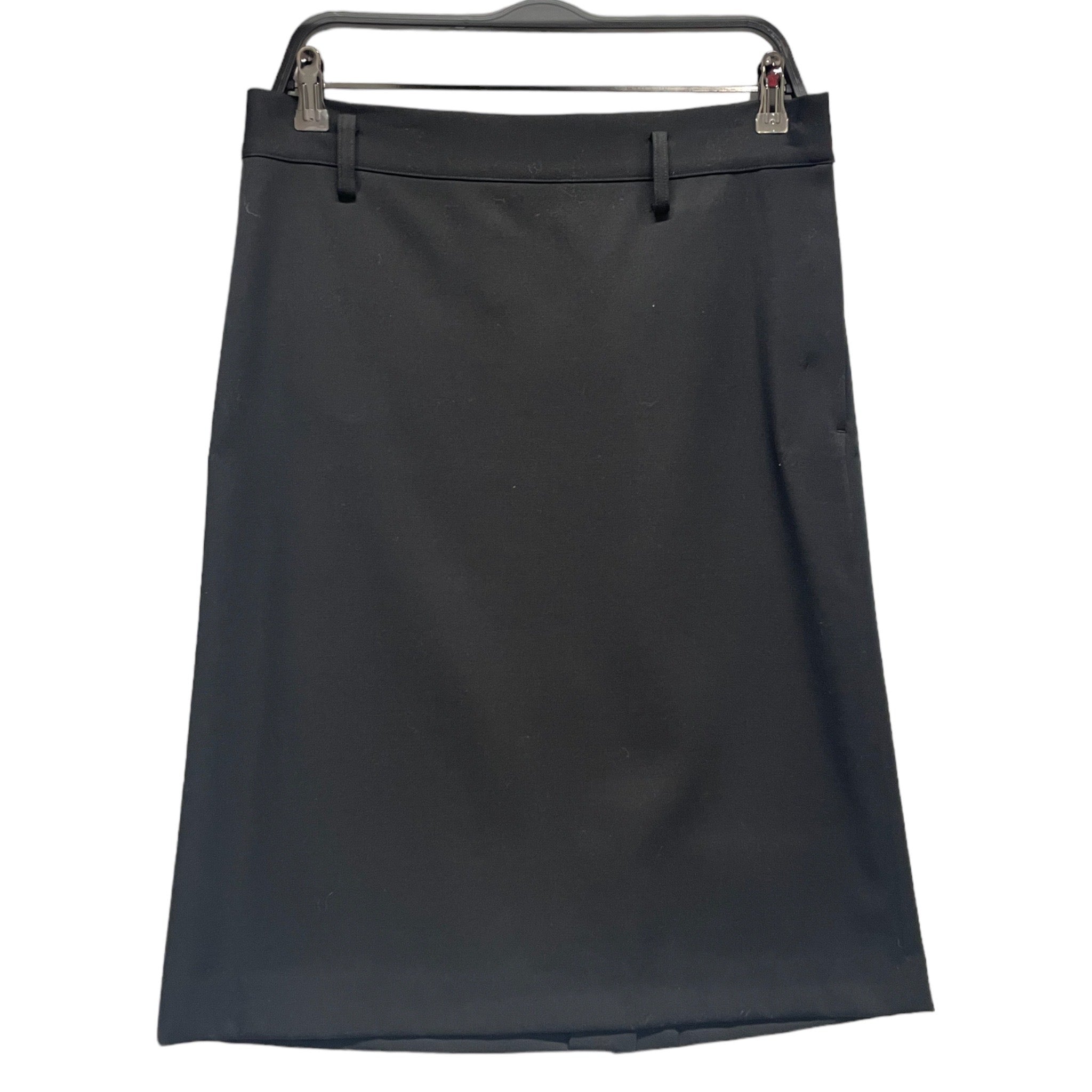 YOHJI YAMAMOTO/Skirt/S/Wool/BLK/ view 1