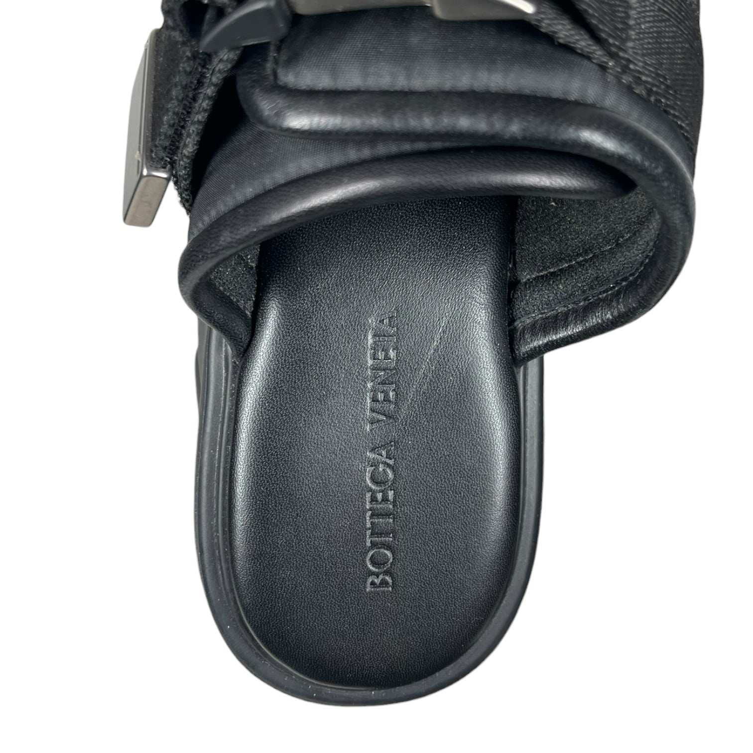 BOTTEGA VENETA/Sandals/EU 38/Leather/BLK/FLASH SANDALS view 3