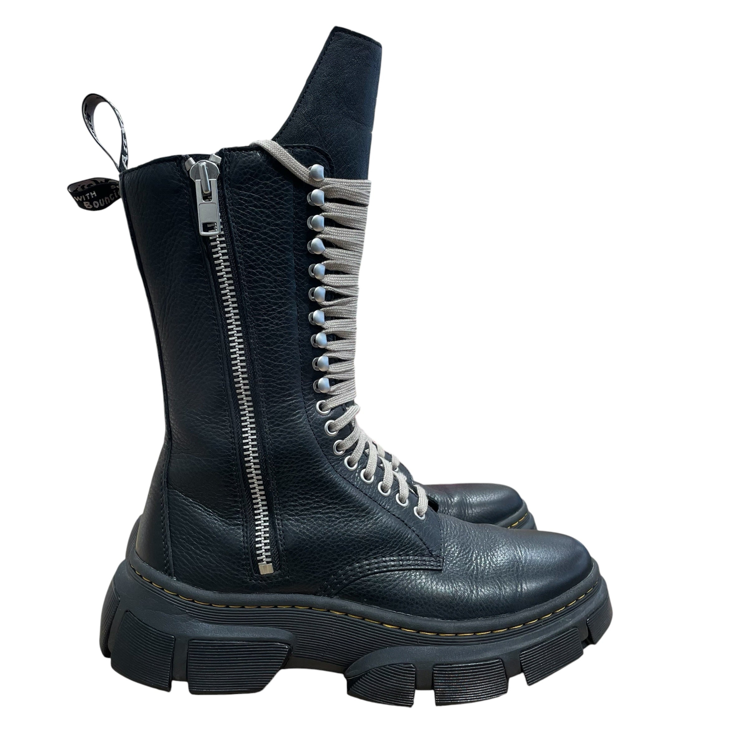 Rick Owens/Dr.Martens/Lace Up Boots/US 11/Leather/BLK/ view 3