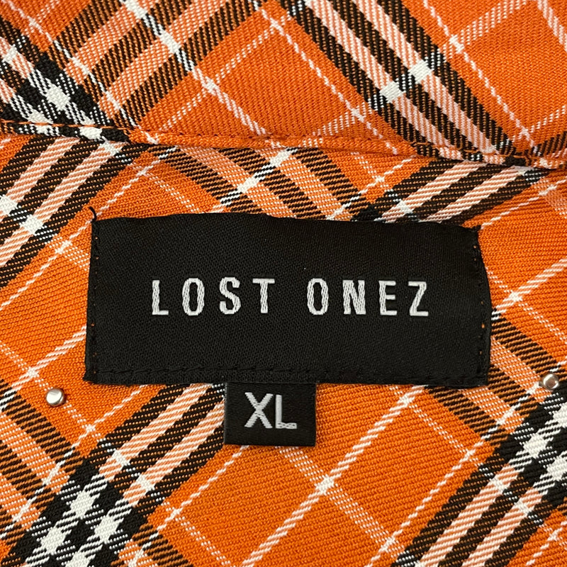 LOST ONEZ/SS Shirt/XL/Cotton/ORN/All Over Print/