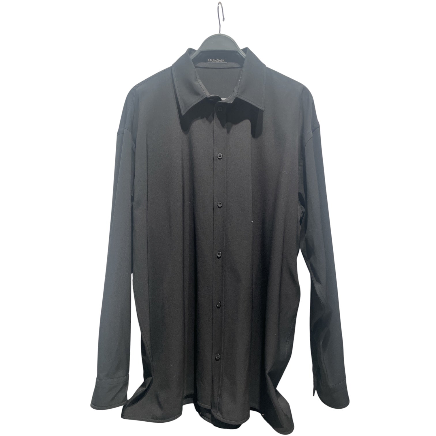 BALENCIAGA/LS Shirt/40/Cotton/BLK/ view 1