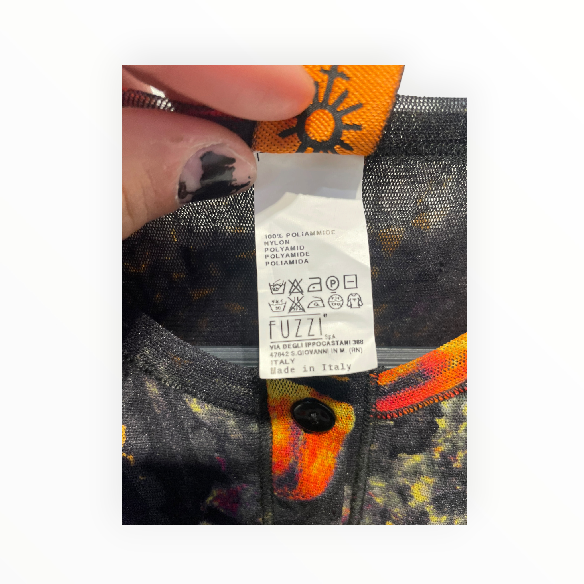Jean Paul GAULTIER SOLEIL/LS Blouse/XL/Floral Pattern/Polyester/MLT/ view 4