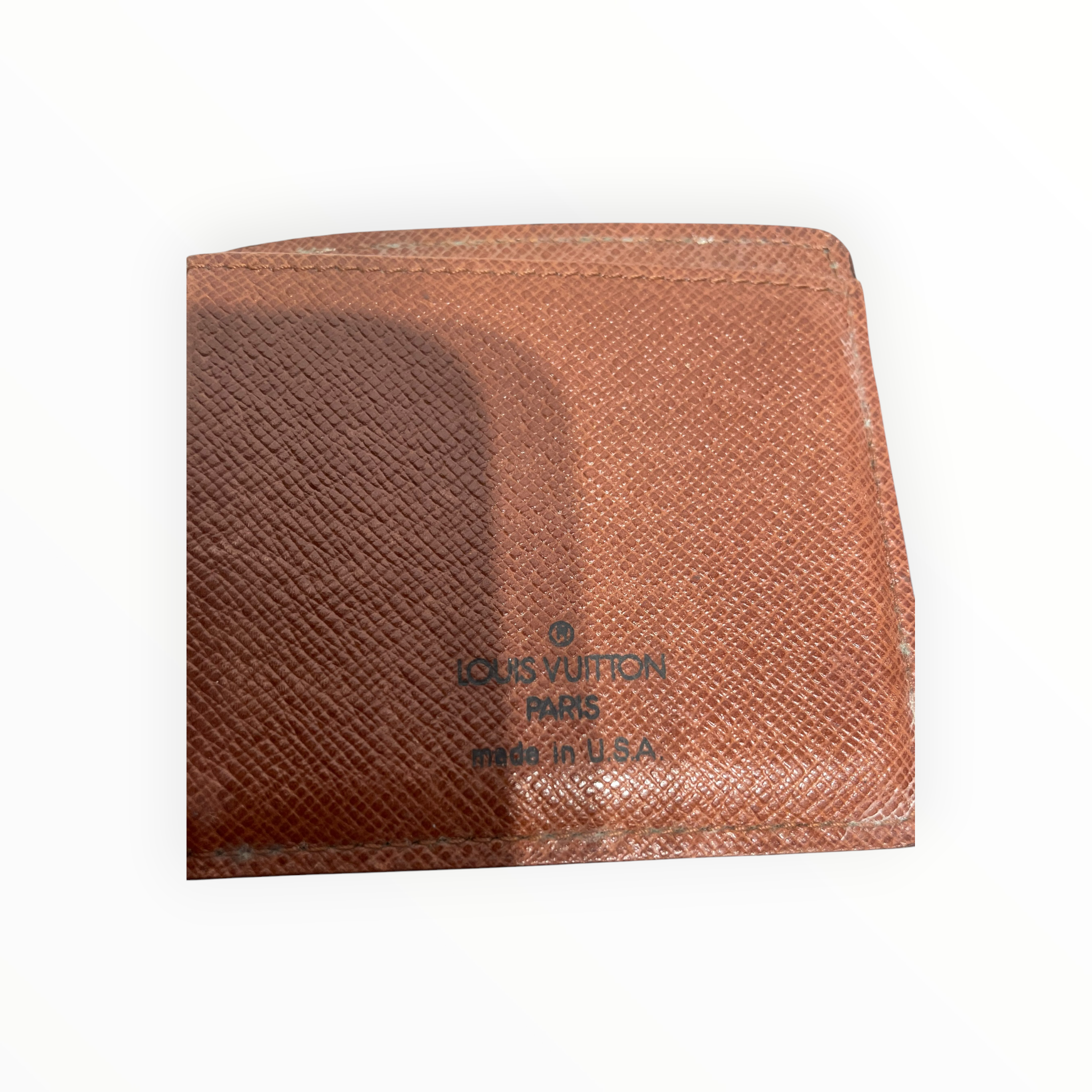 LOUIS VUITTON/Bifold Wallet/Monogram/Leather/BRW/L's/ view 4