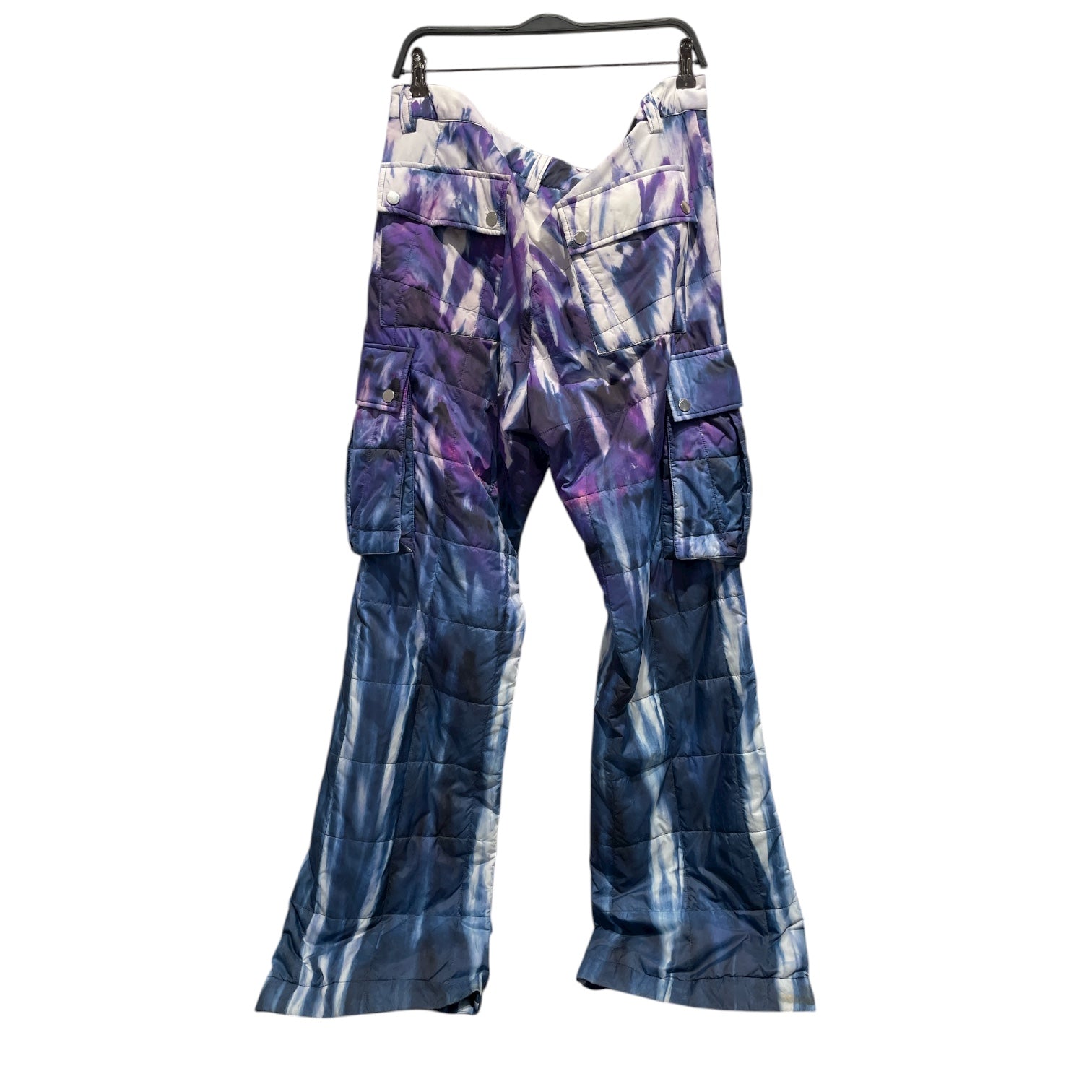 AMIRI/Pants/54/Nylon/BLU/All Over Print/QUILTED TIE DYE PANTS view 2
