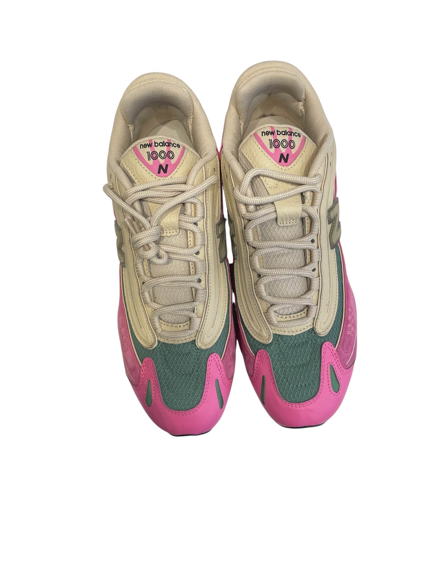 NEW BALANCE/Low-Sneakers/US 12/Leather/PNK/NEW BALANCE 1000 REAL PINK SAN view 5