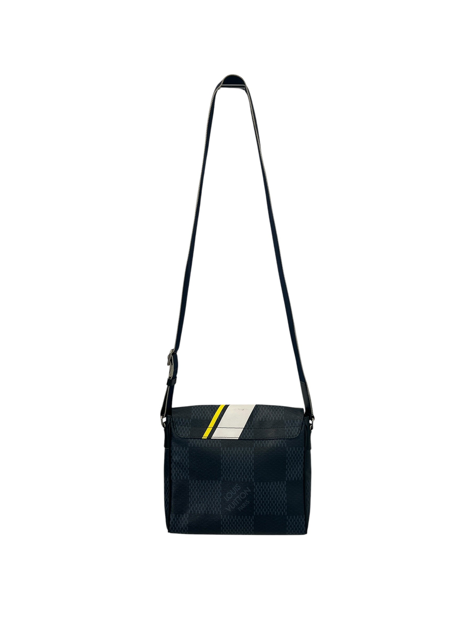 LOUIS VUITTON/Cross Body Bag/All Over Print/NVY/americas cup 2017 bag view 2