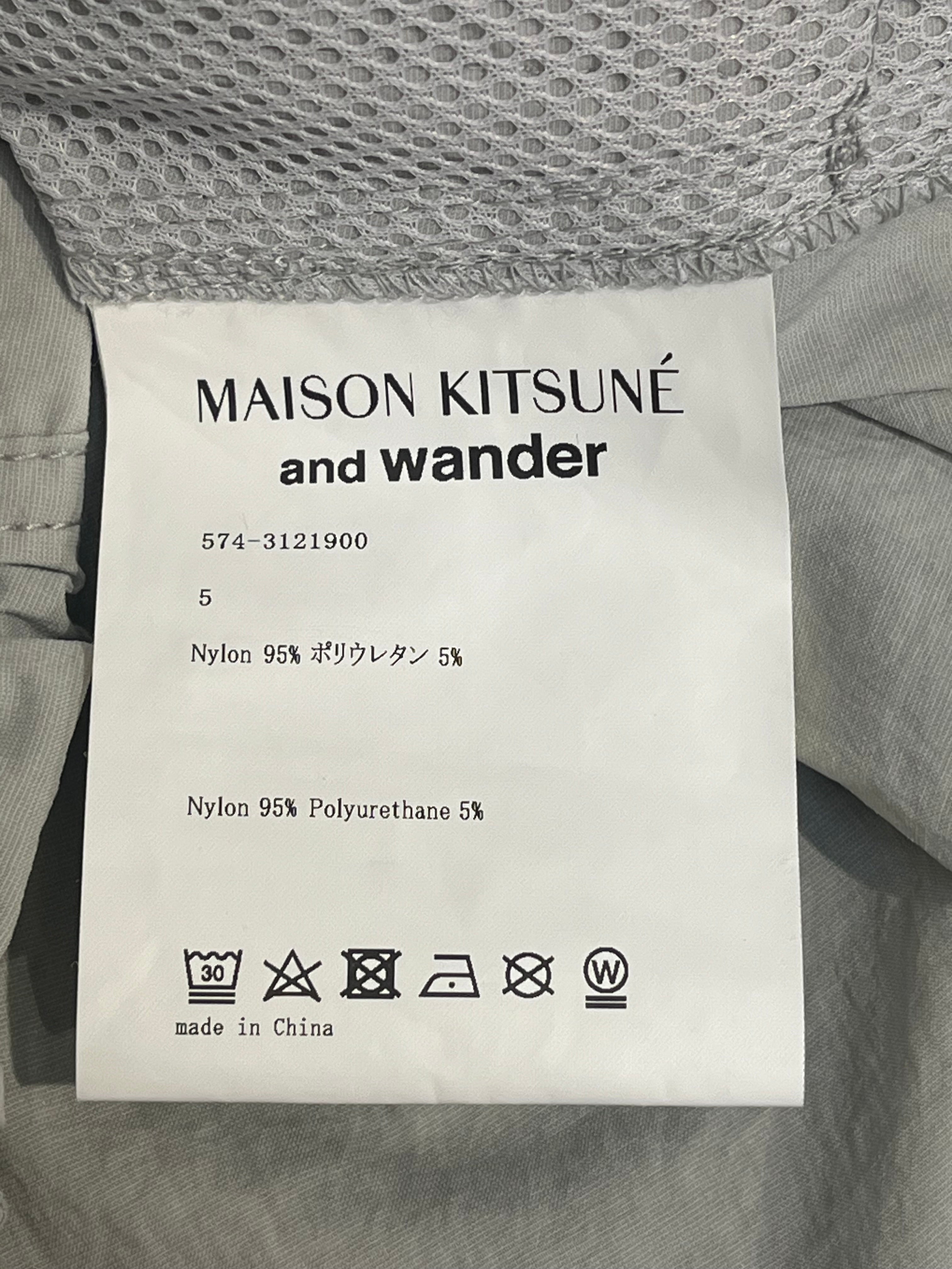 MAISON KITSUNE/and wander/Jacket/L/SLV/BLUE PANELS view 4