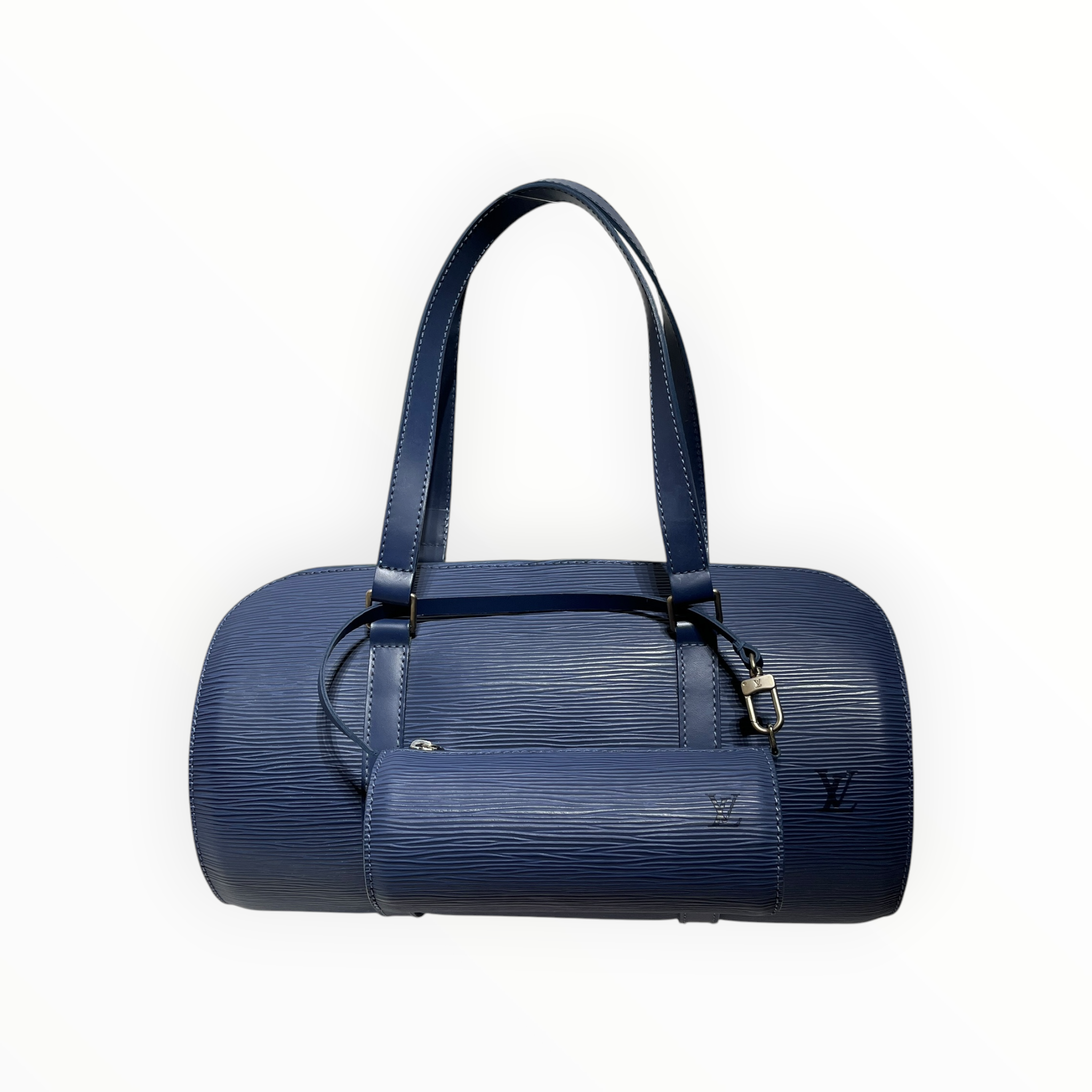LOUIS VUITTON/Hand Bag/Leather/BLU/papillion epi mini pochette view 1