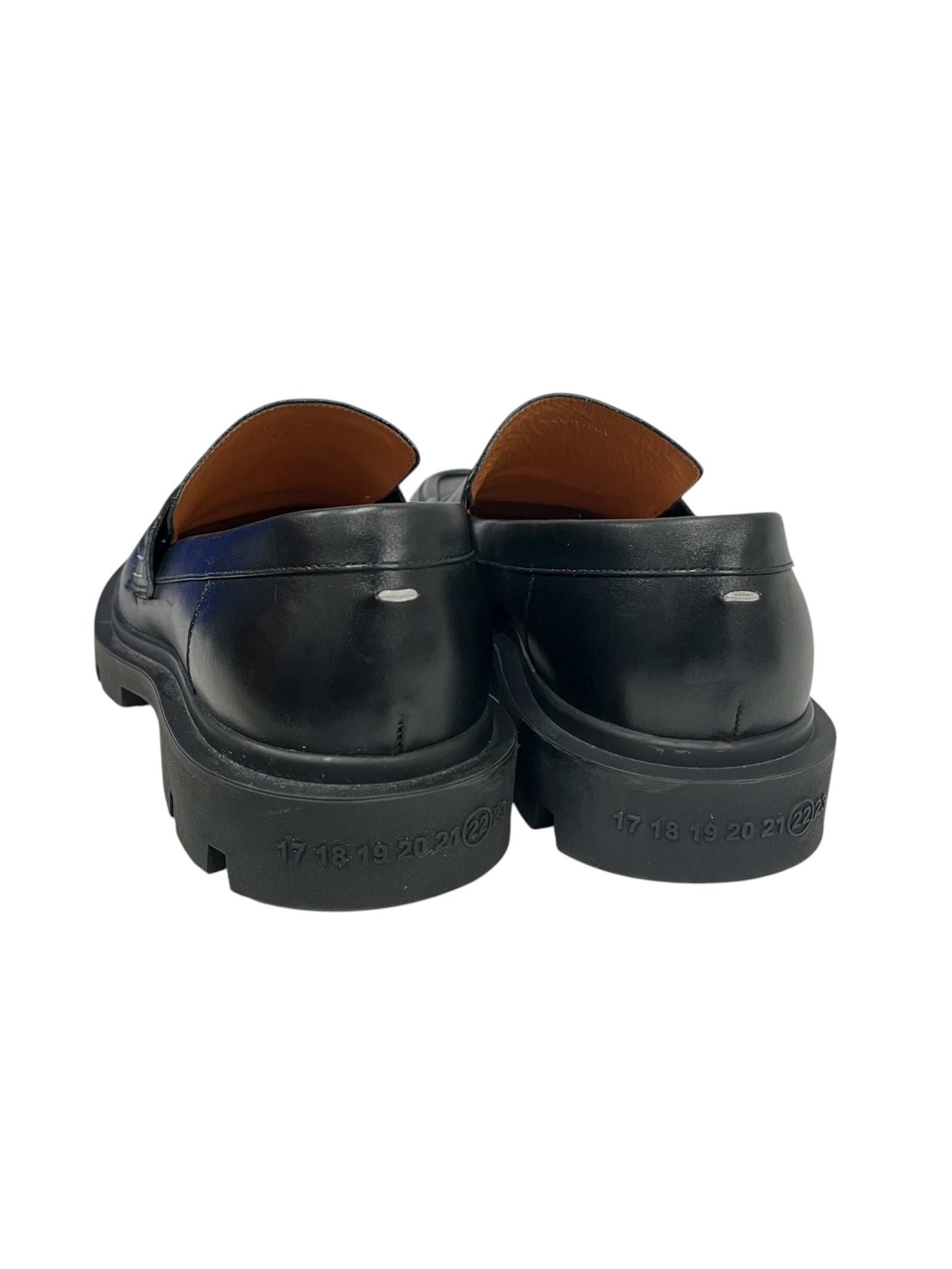 Maison Margiela/Dress Shoes/US 9/BLK/Staple Loafers view 2