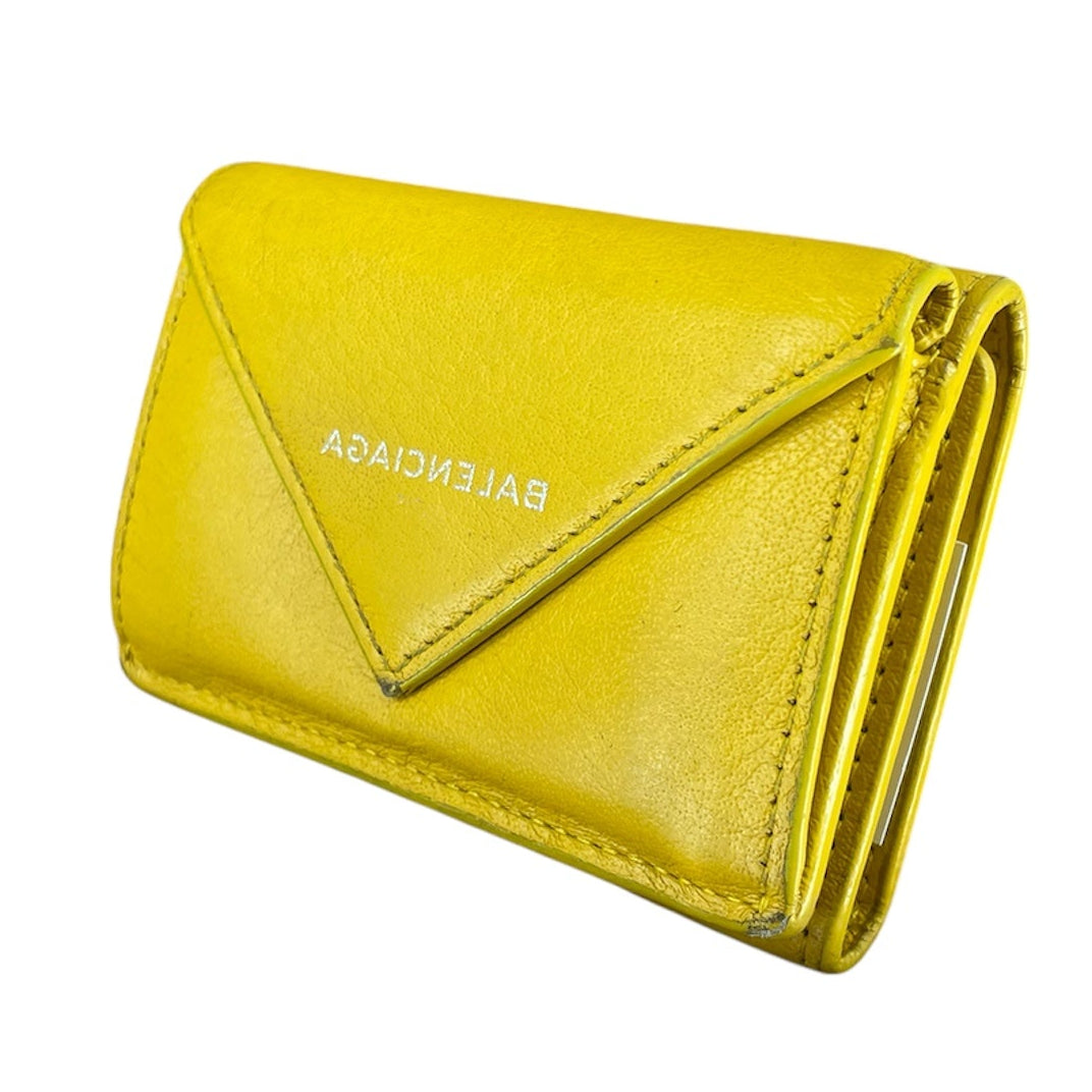 BALENCIAGA/Coin Wallet/YELLOW COIN WALLET view 1