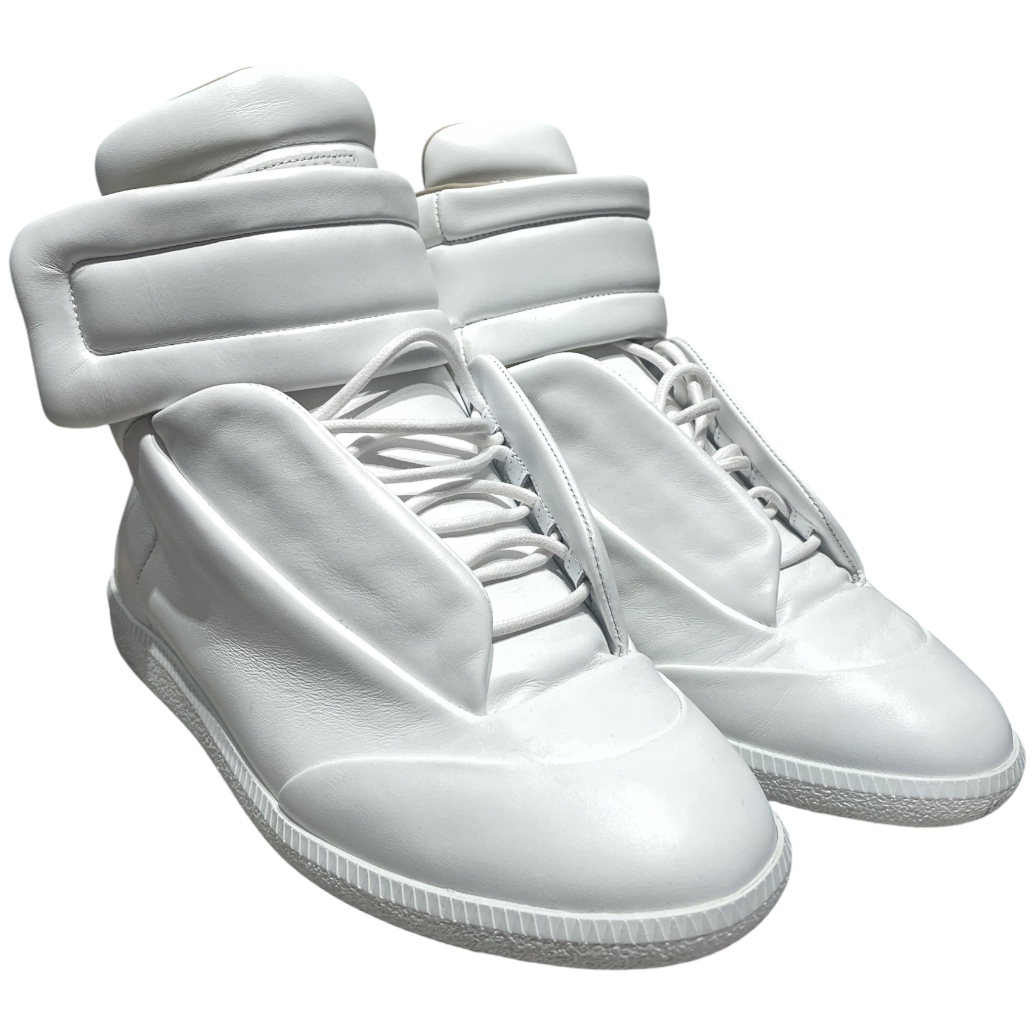 Maison Margiela/Hi-Sneakers/EU 42/Leather/WHT/22 FUTURE HIGH view 1