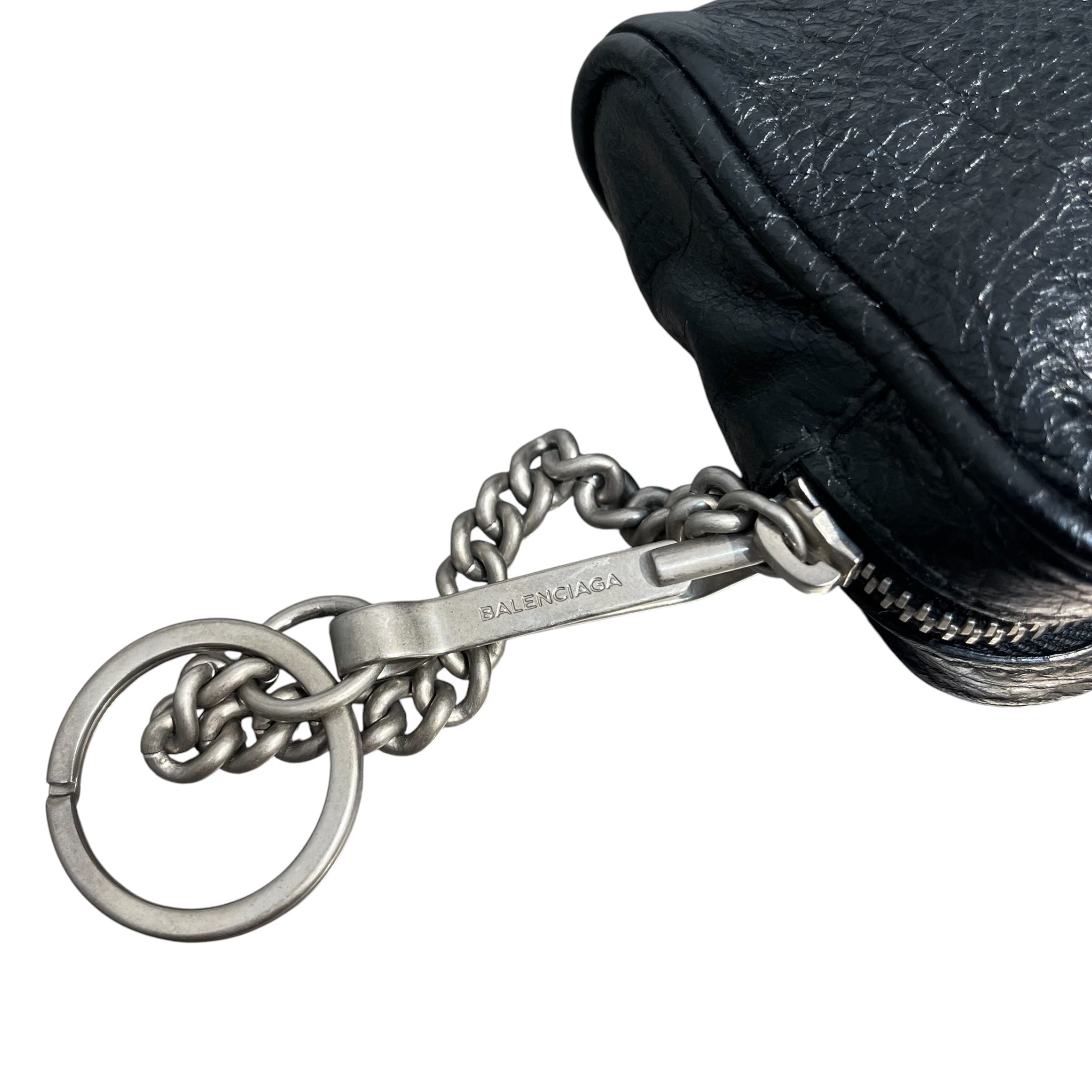 BALENCIAGA/Coin Wallet/Leather/BLK/L's/BLACK LEATHER COIN WALLET view 3
