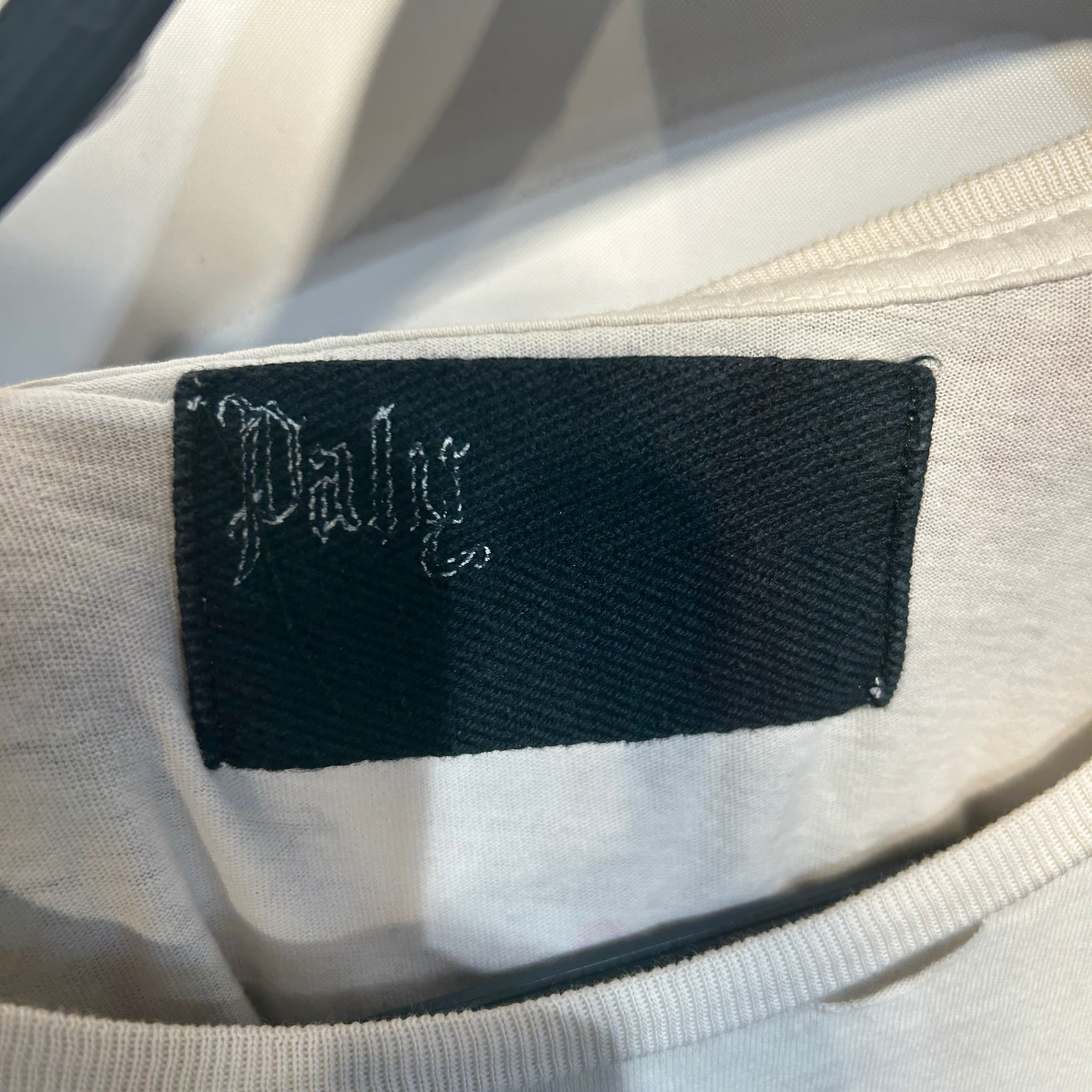 Paly(PALY HOLLYWOOD)/T-Shirt/XL/Cotton/CRM/Graphic/virgin islands view 3