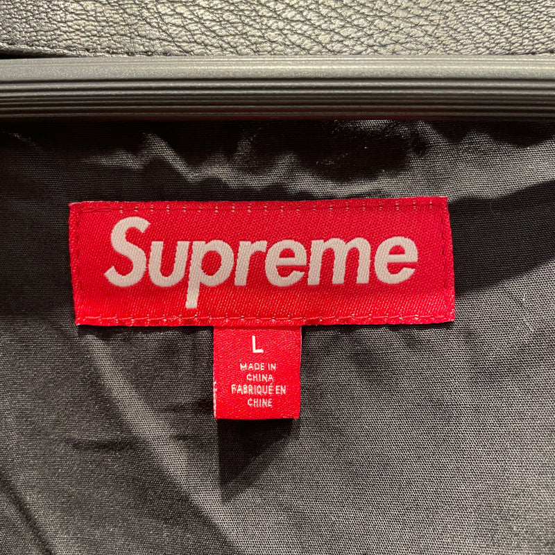 Supreme/toy machine/Vest/L/Graphic/Leather/BLK/