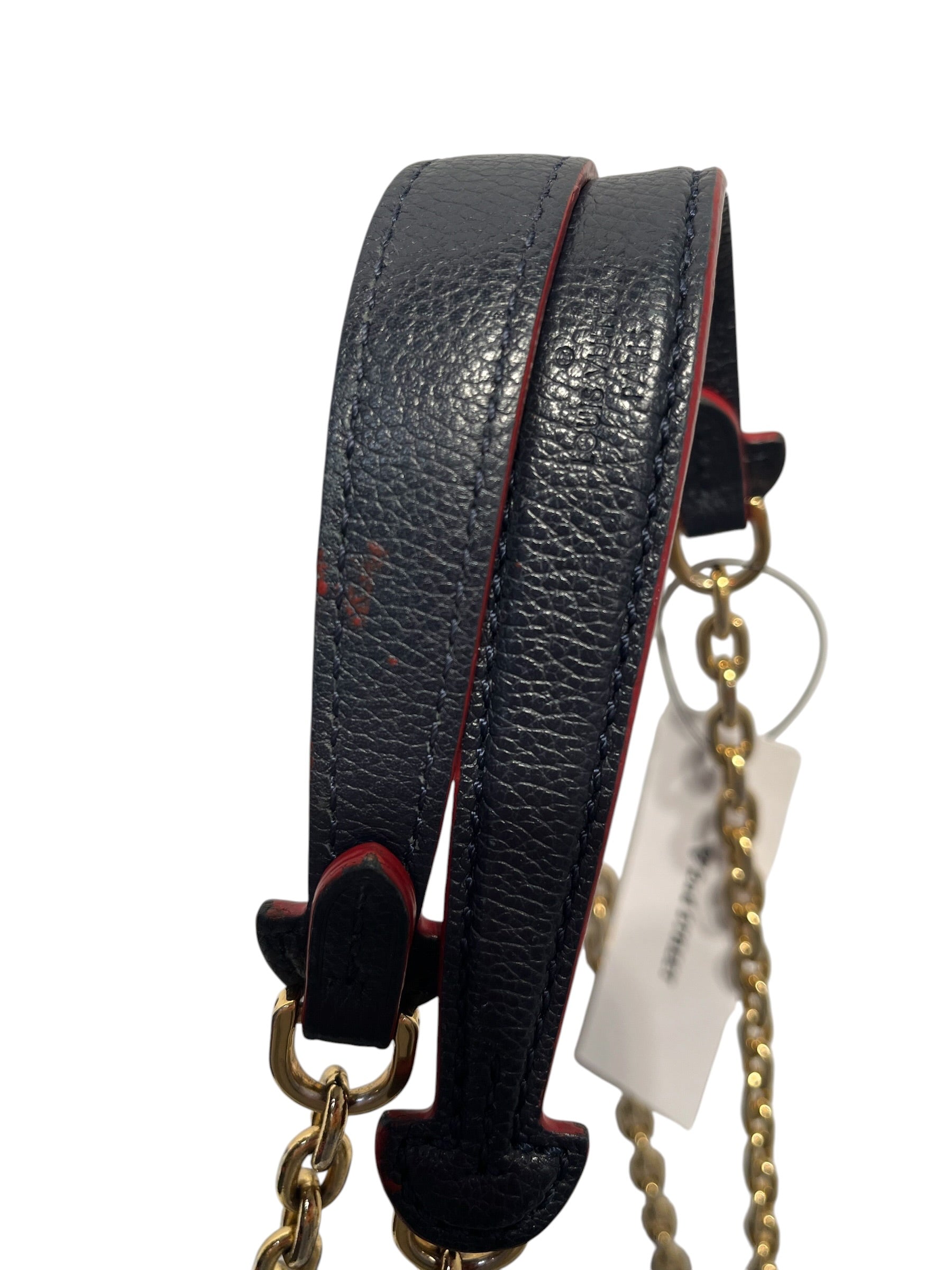 LOUIS VUITTON/Bag/Leather/NVY/VAVIN PM NAVY/RED view 6