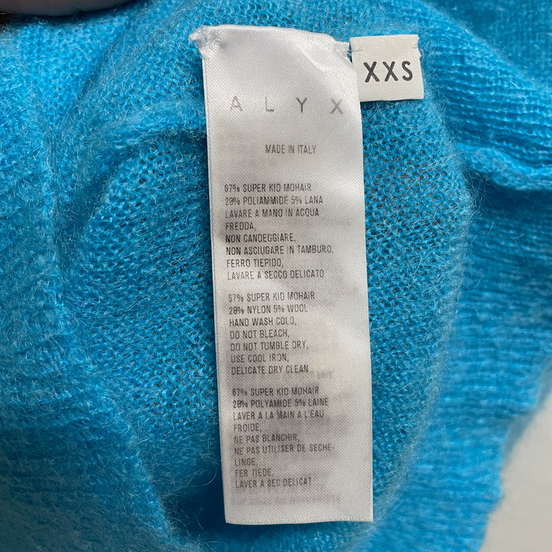 1017 ALYX 9SM(ALYX)/Sweater/XXS/Mohair/BLU/