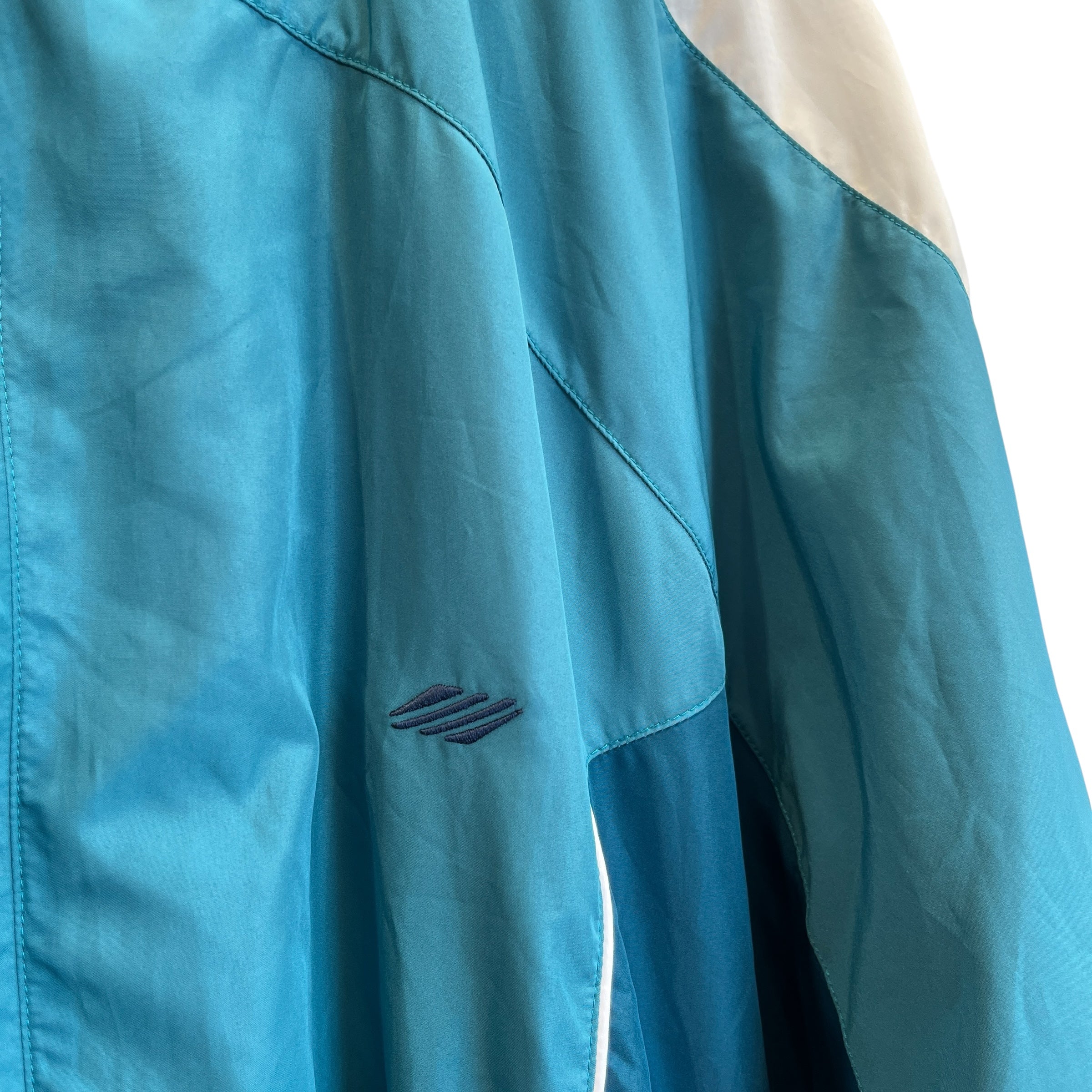 MARTINE ROSE/Track Jkt/XL/Nylon/GRN/Oversize/COLOR BLOCK WINDBREAKER view 3