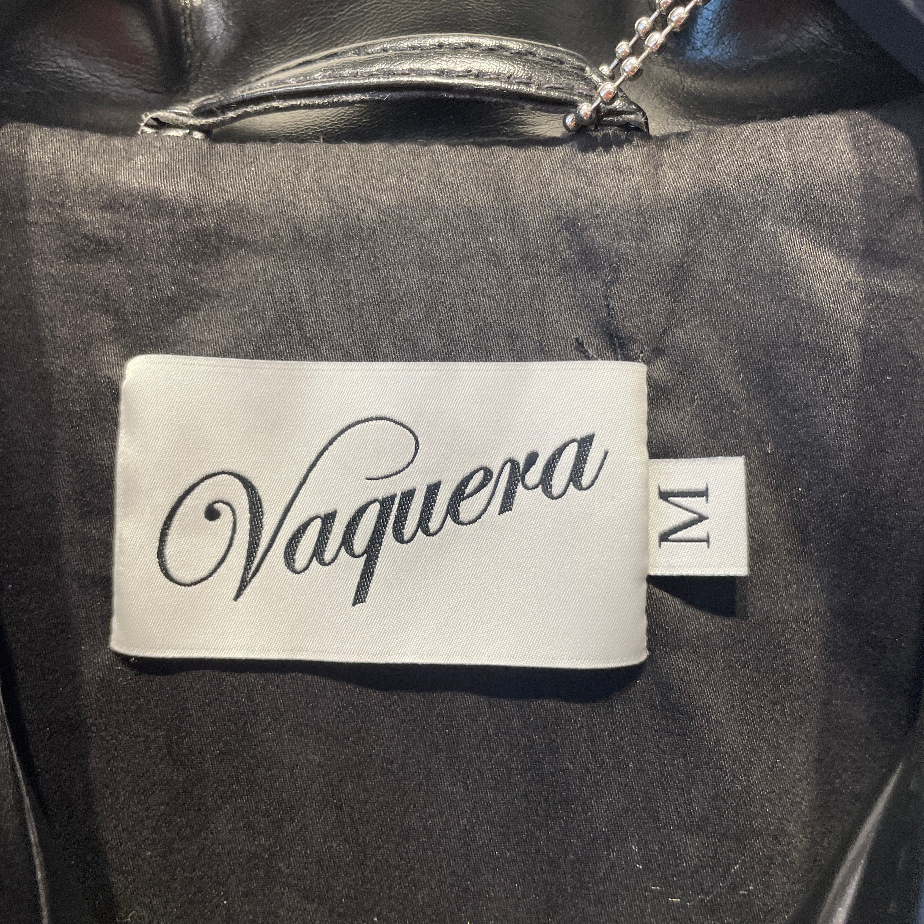 Vaquera/Leather Jkt/M/Faux Leather/BLK/ view 3
