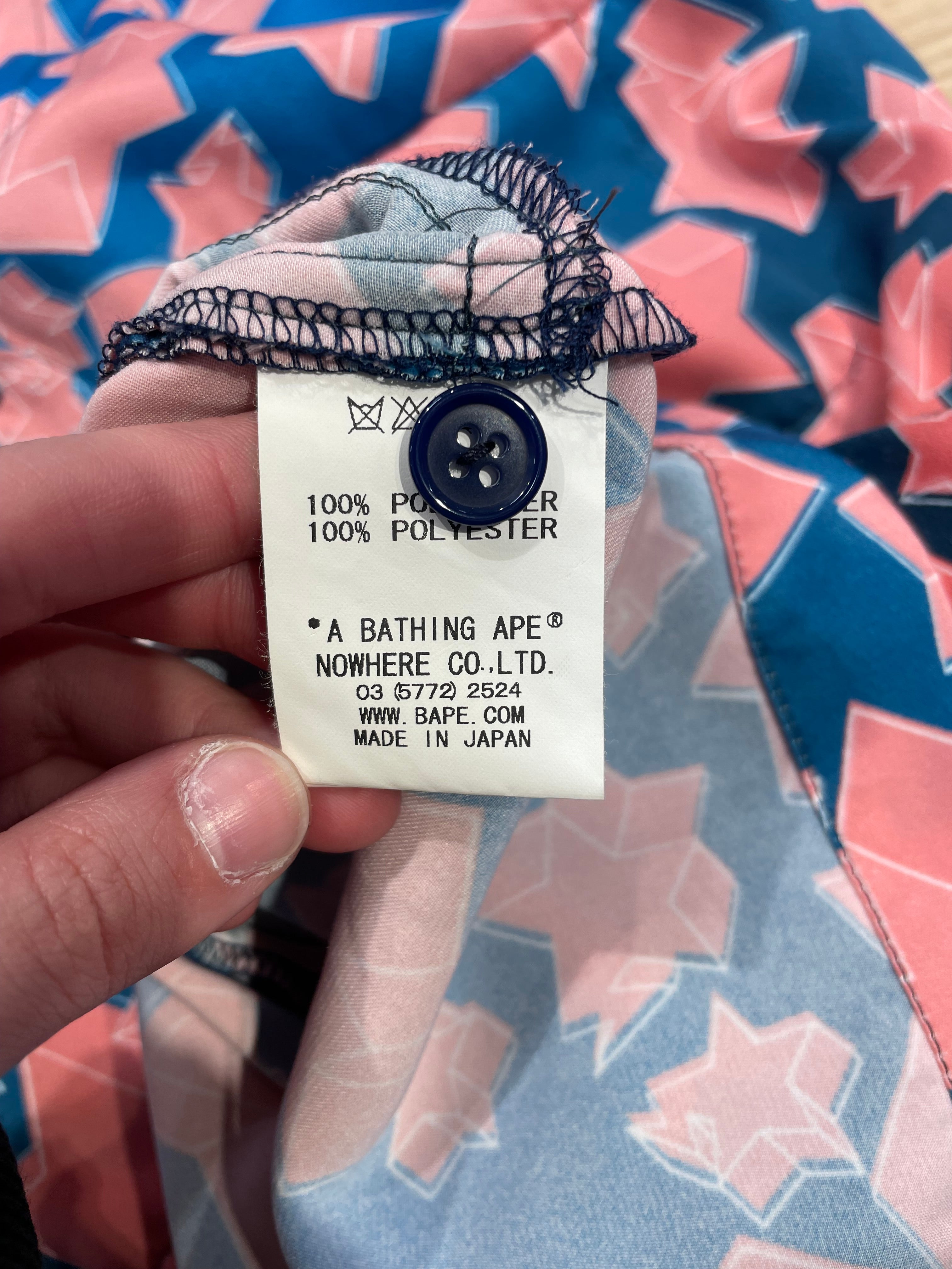 A BATHING APE/Dress/XXS/Monogram/Nylon/MLT/ view 4
