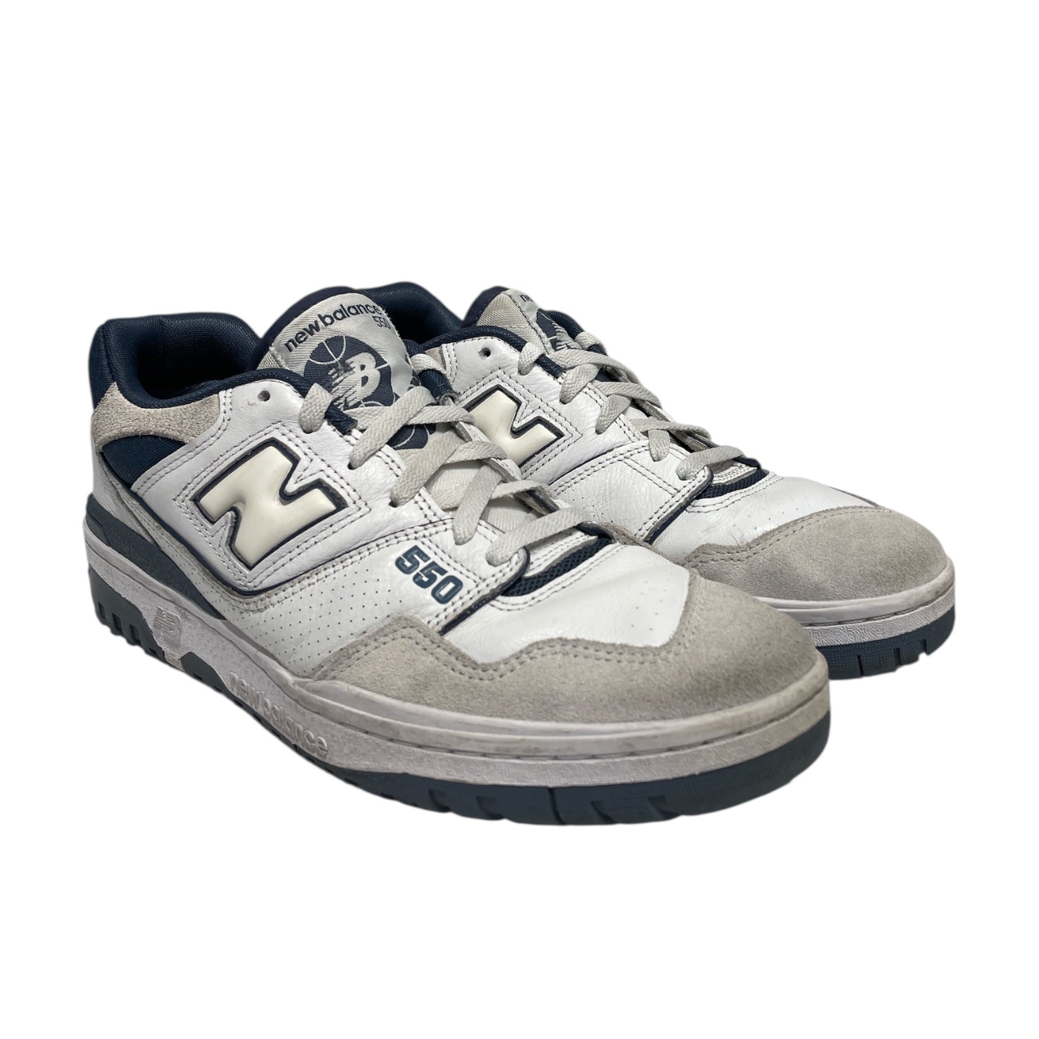 NEW BALANCE/Low-Sneakers/US 10.5/Leather/NVY/PVMKX6782 view 1