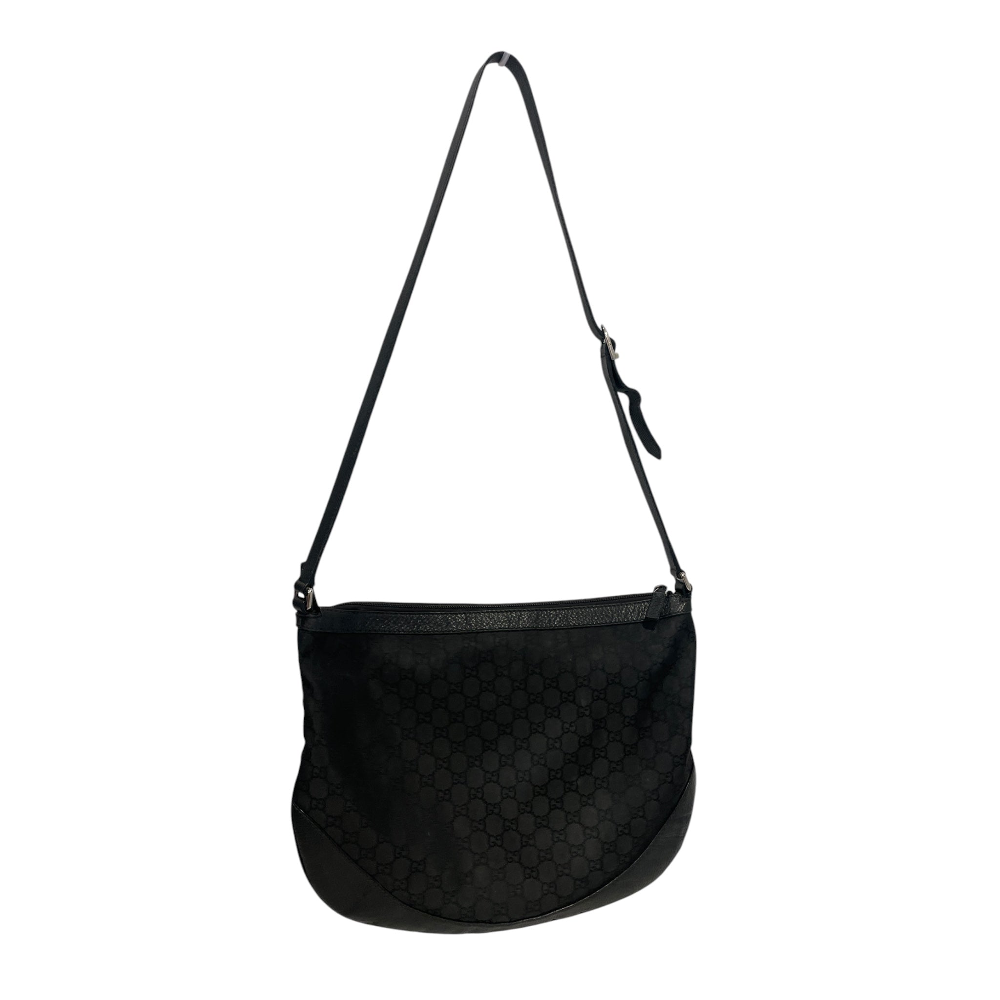 GUCCI/Hand Bag/Monogram/Cotton/BLK/CVK7W8J view 1