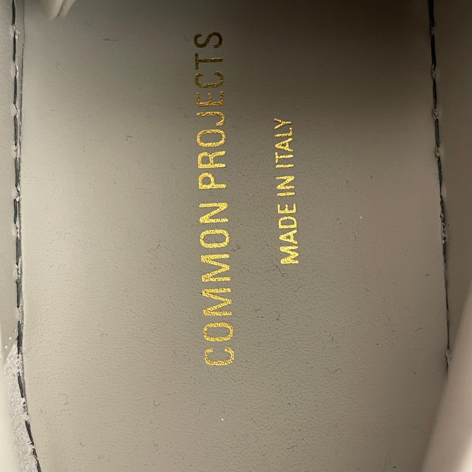 COMMON PROJECTS/Low-Sneakers/EU 45/Leather/GRY/achilles low carta view 3