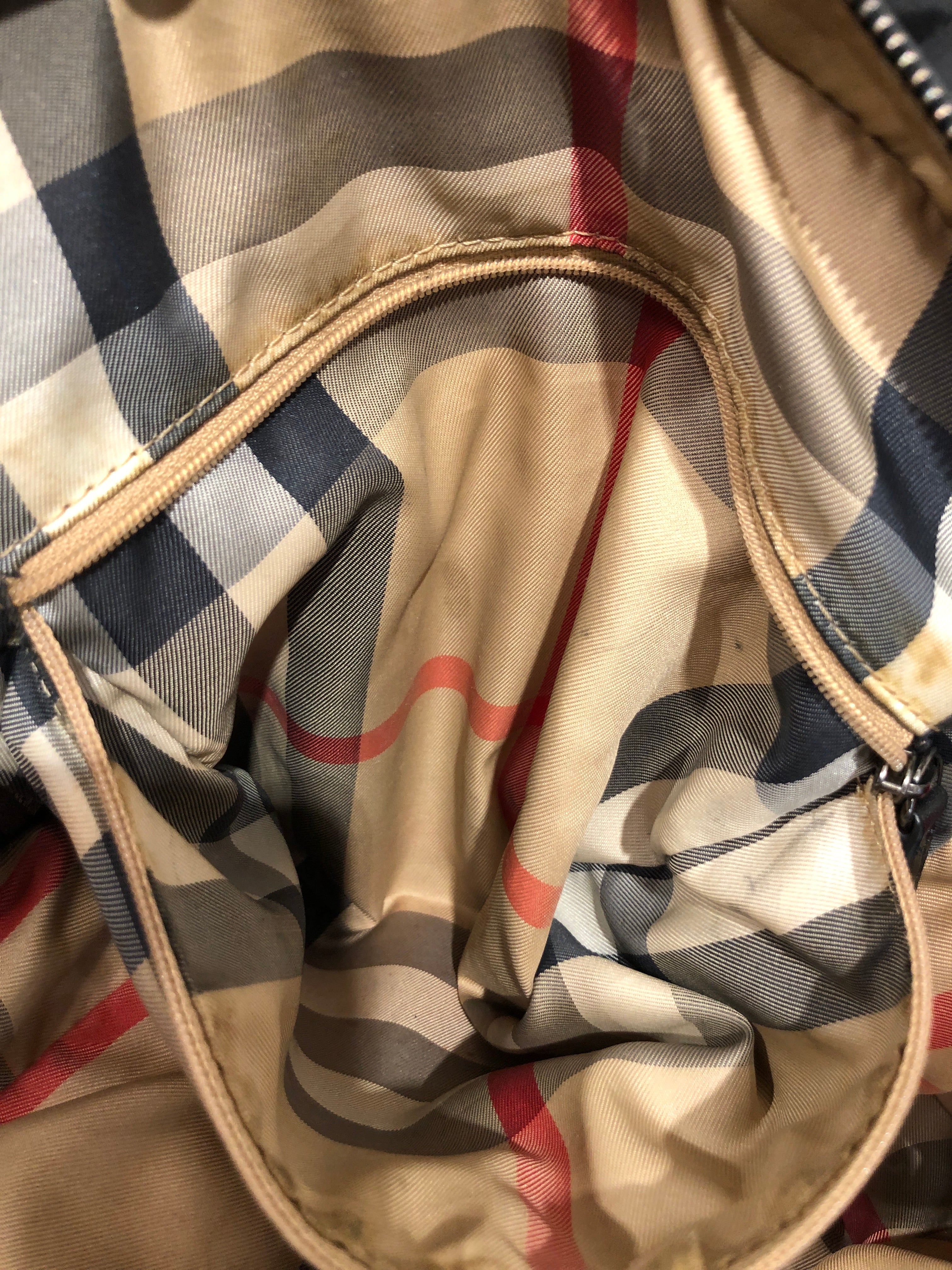 BURBERRY/Tote Bag/Nylon/RED/small tote w horse logo view 7