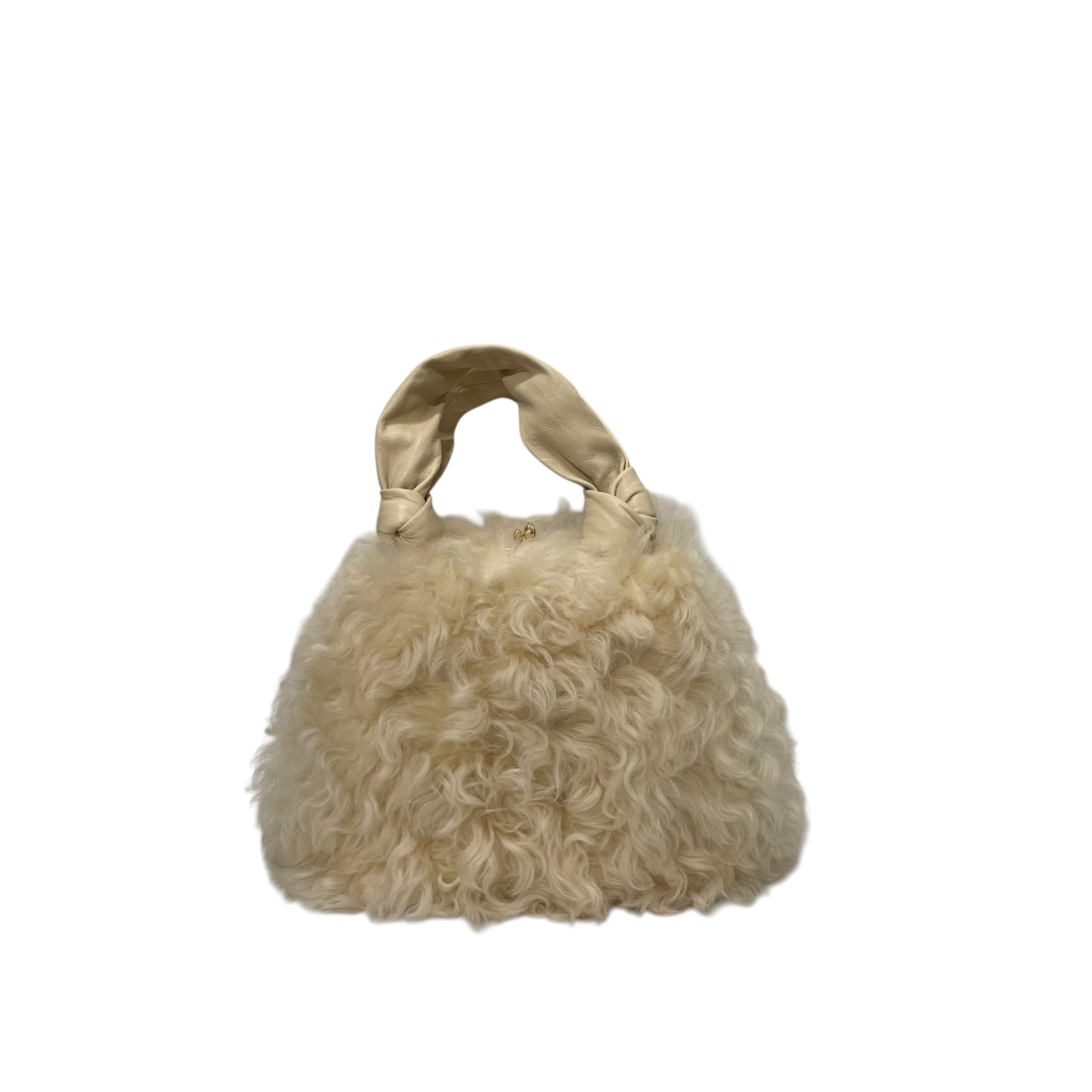 JIL SANDER/Hand Bag/Fur/CRM/FUR HANDBAG view 1