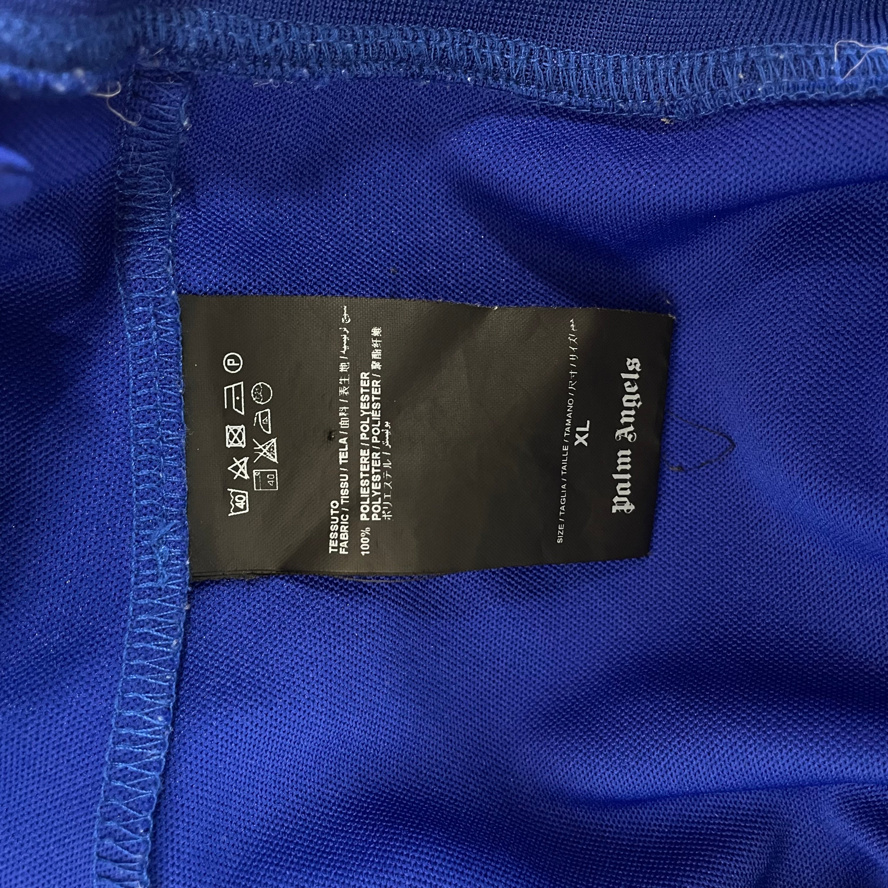 Palm Angels/Sweatshirt/XL/Graphic/Polyester/BLU/Bomber Track Jacket view 4
