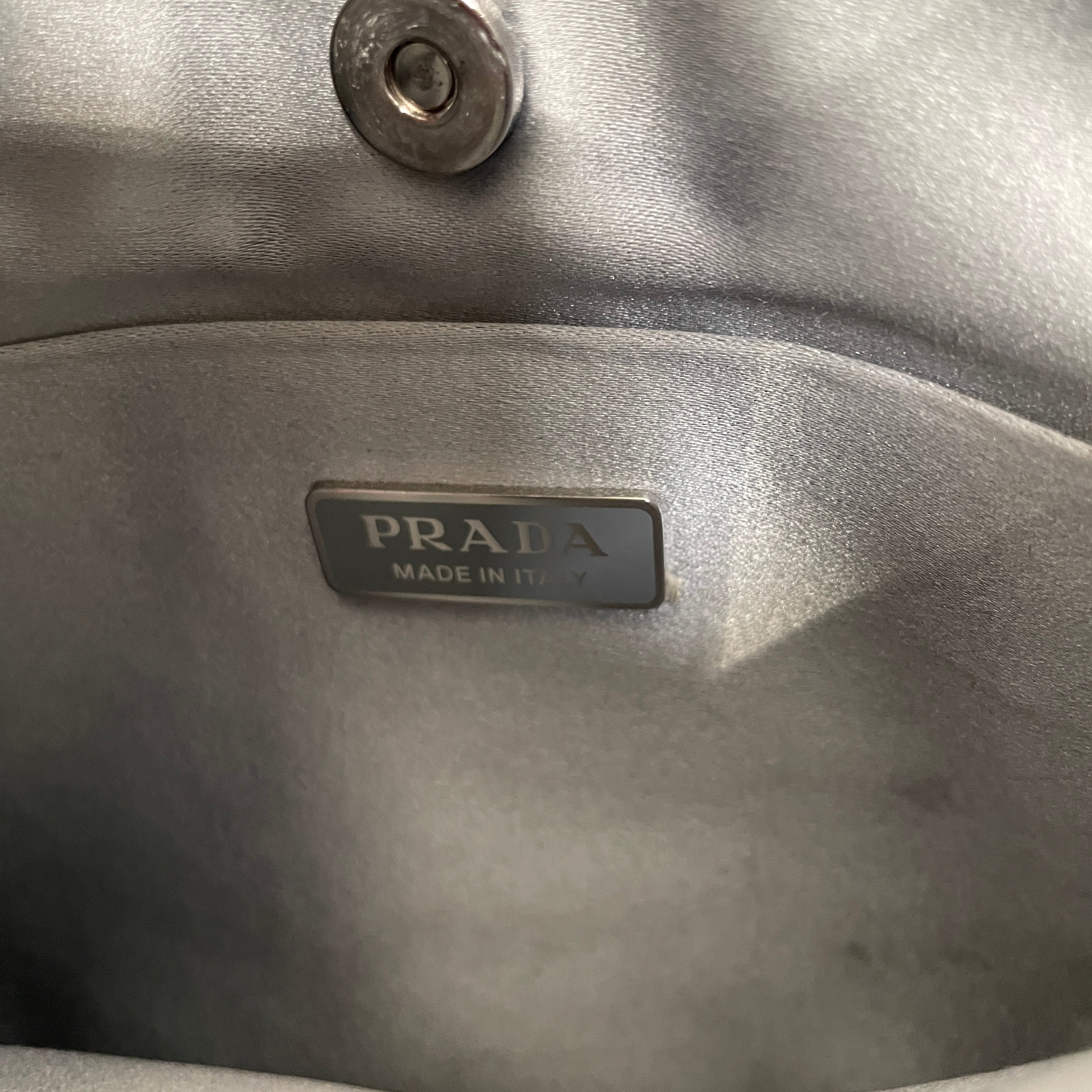 PRADA/Hand Bag/Iridescent/Leather/BLU/SEQUIN CHLOE BAG view 5